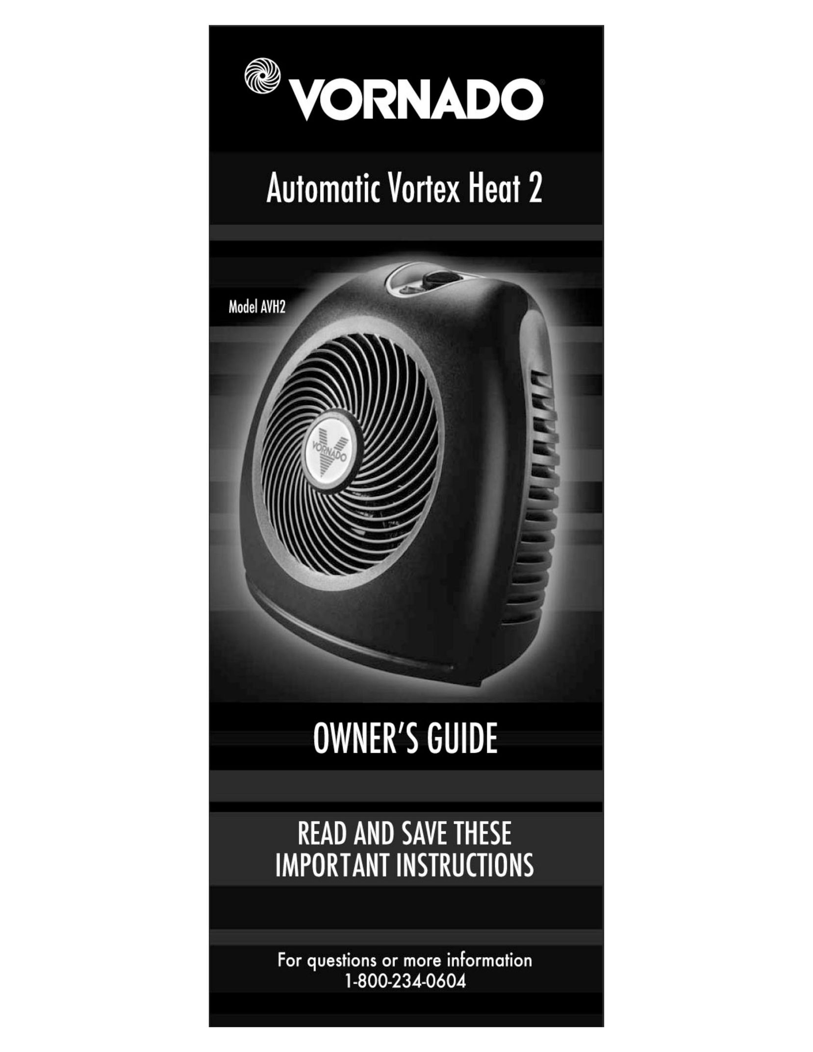 Vornado AVH2 Fan User Manual