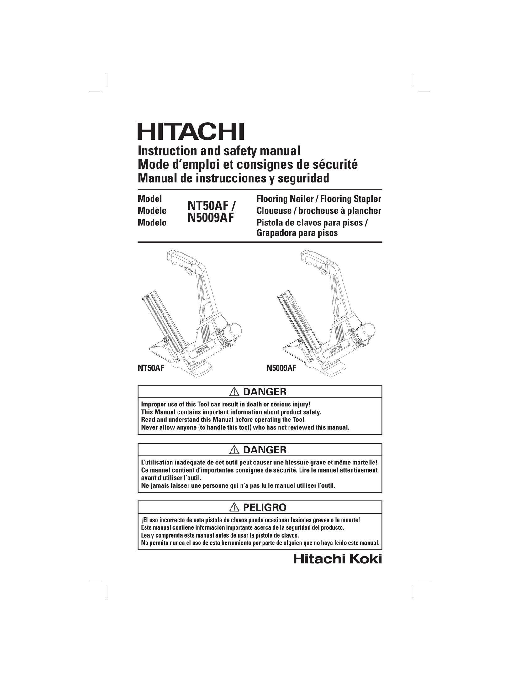 Hitachi NT50AF Flooring User Manual
