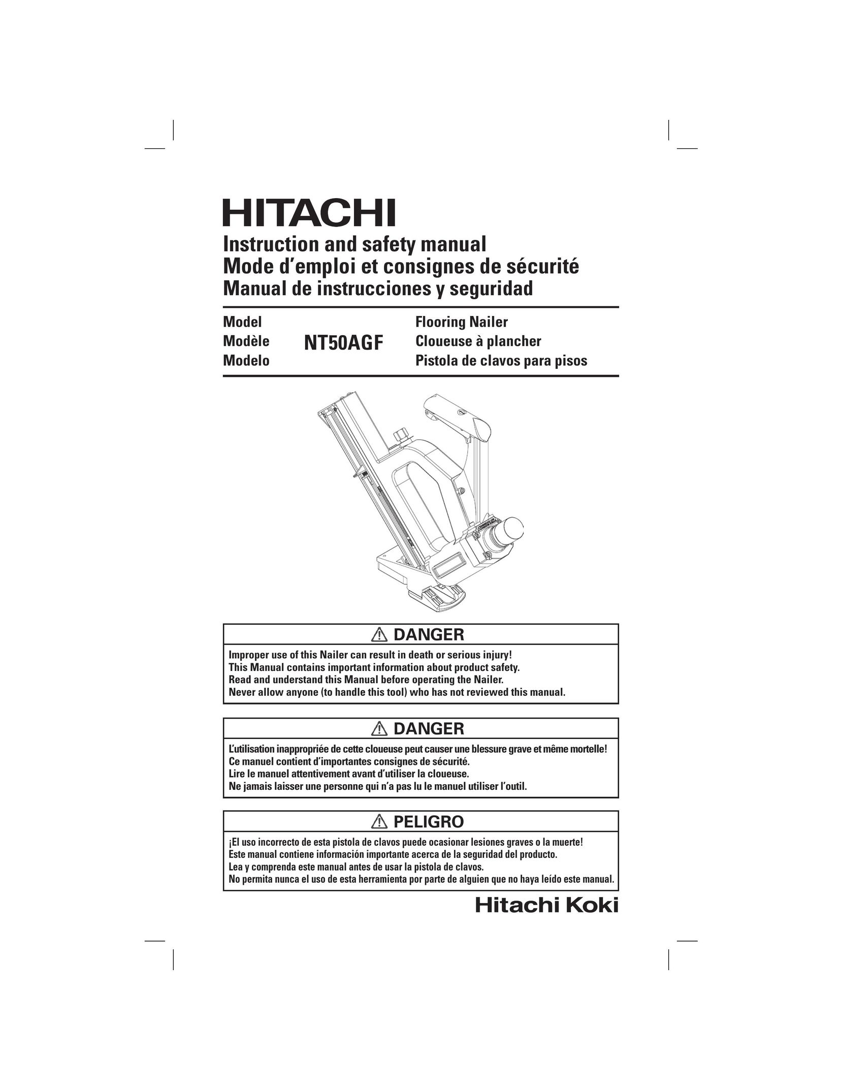Hitachi NT50AGF Flooring User Manual