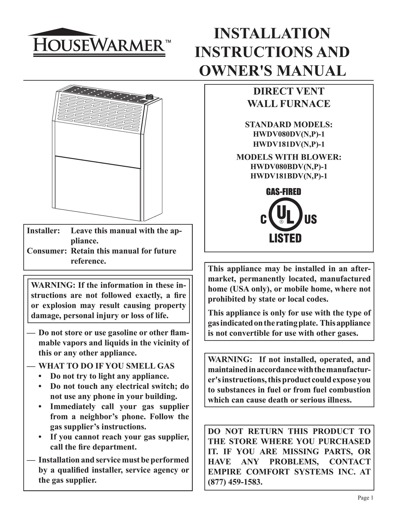Epson P)-1 Furnace User Manual