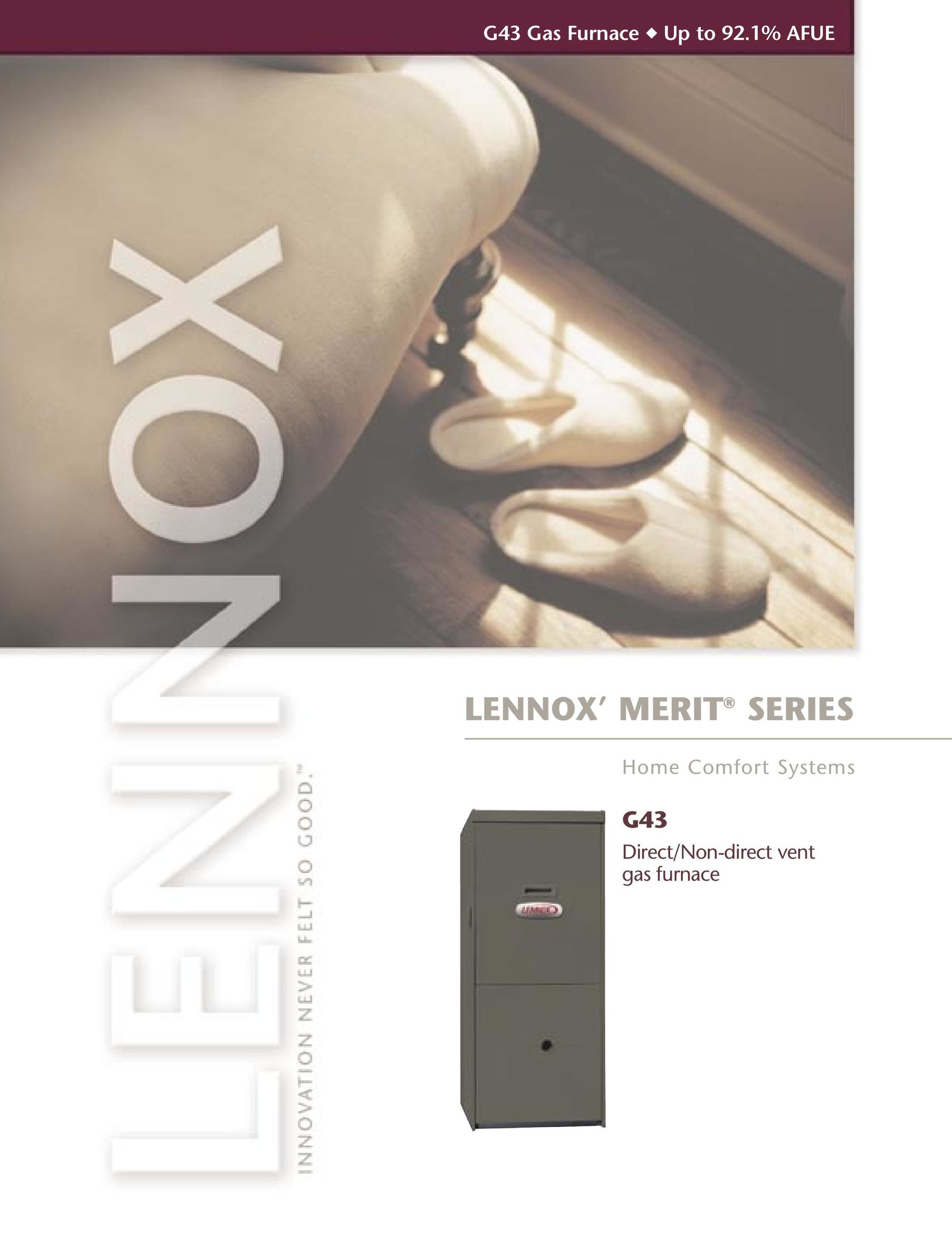 Lenoxx Electronics G43 Furnace User Manual
