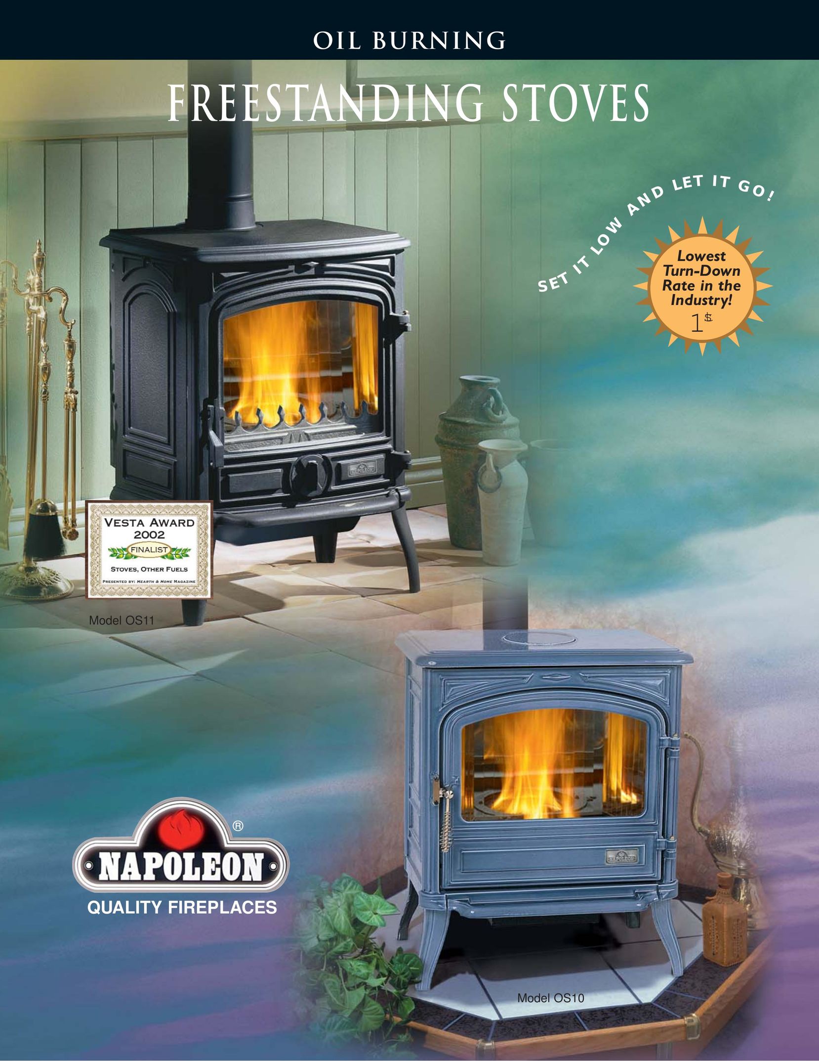 Napoleon Fireplaces Model OS10 Furnace User Manual