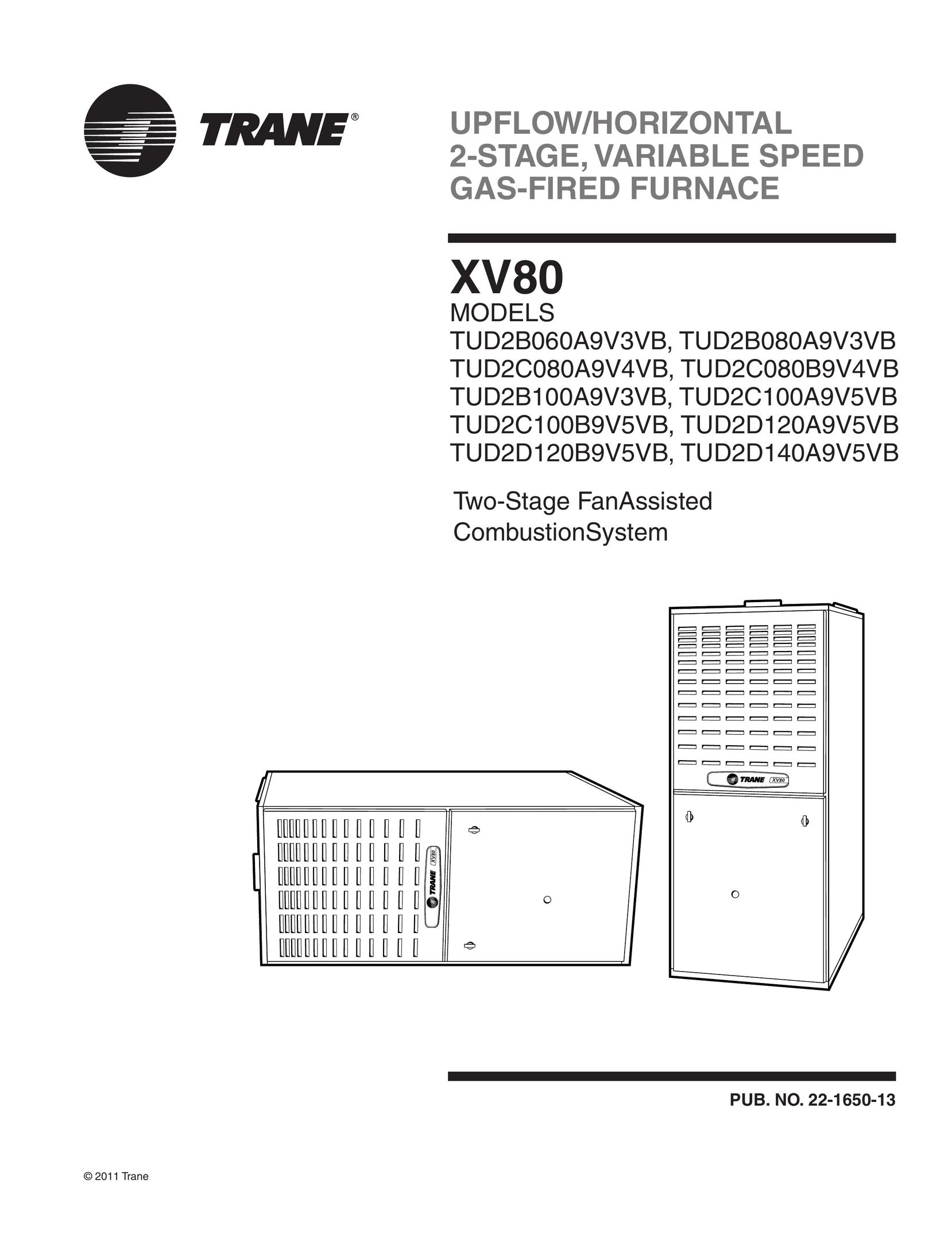 Trane TUD2D140A9V5VB Furnace User Manual