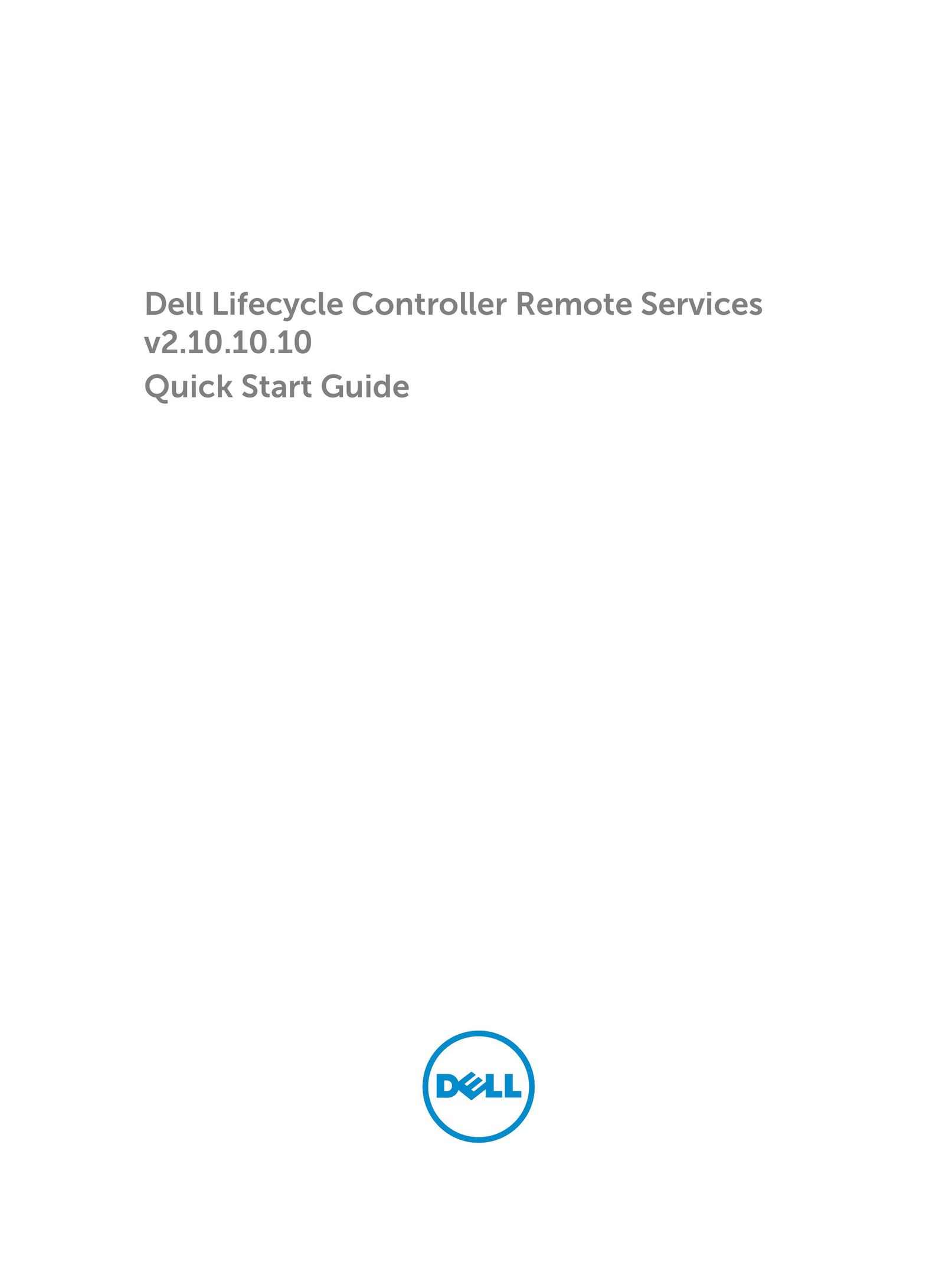 Dell v2.10.10.10 Garage Door Opener User Manual