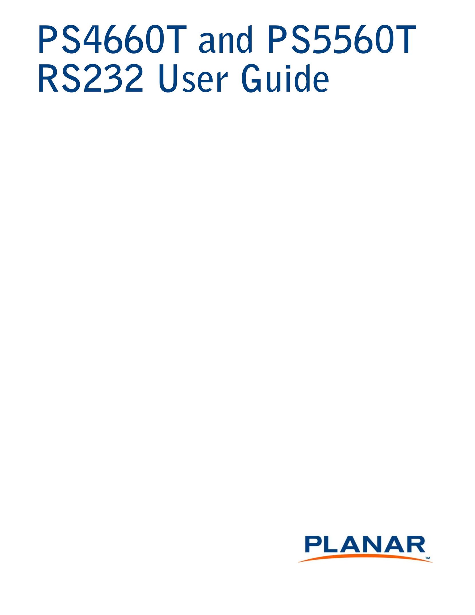 Planar PS4660T Garage Door Opener User Manual