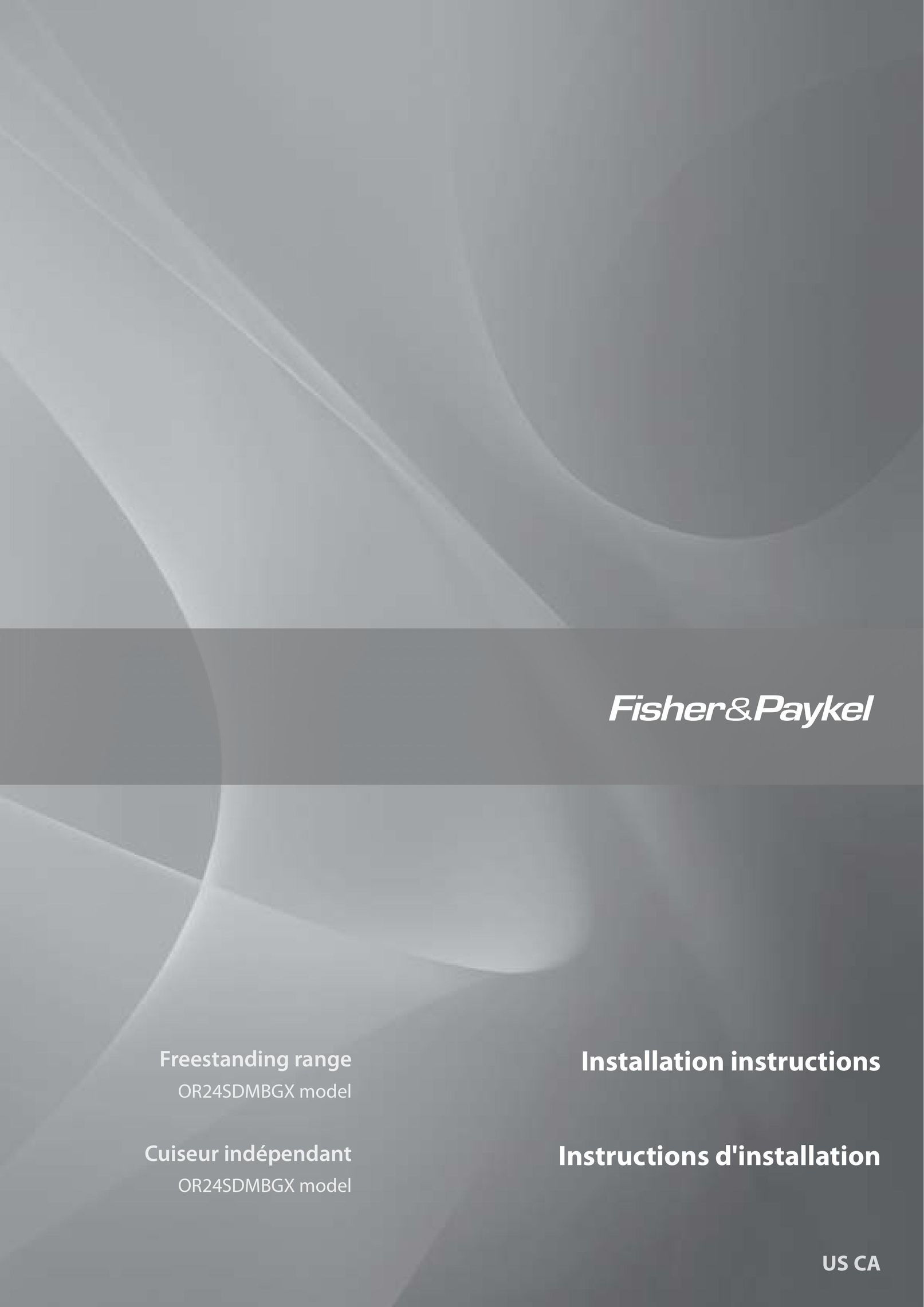 Fisher & Paykel OR24SDMBGX Gas Heater User Manual