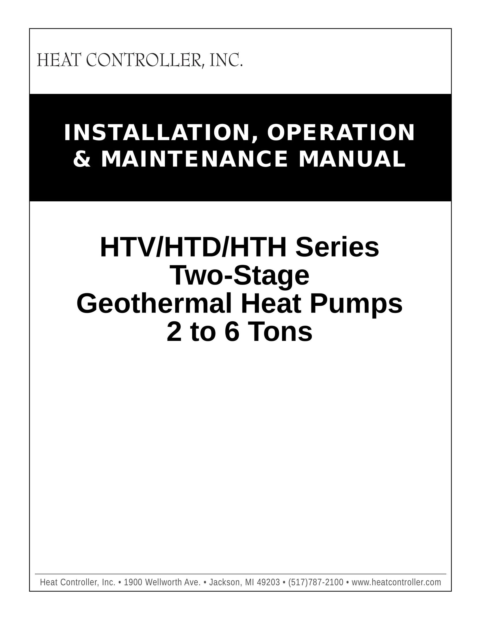 Heat Controller HTV Heat Pump User Manual