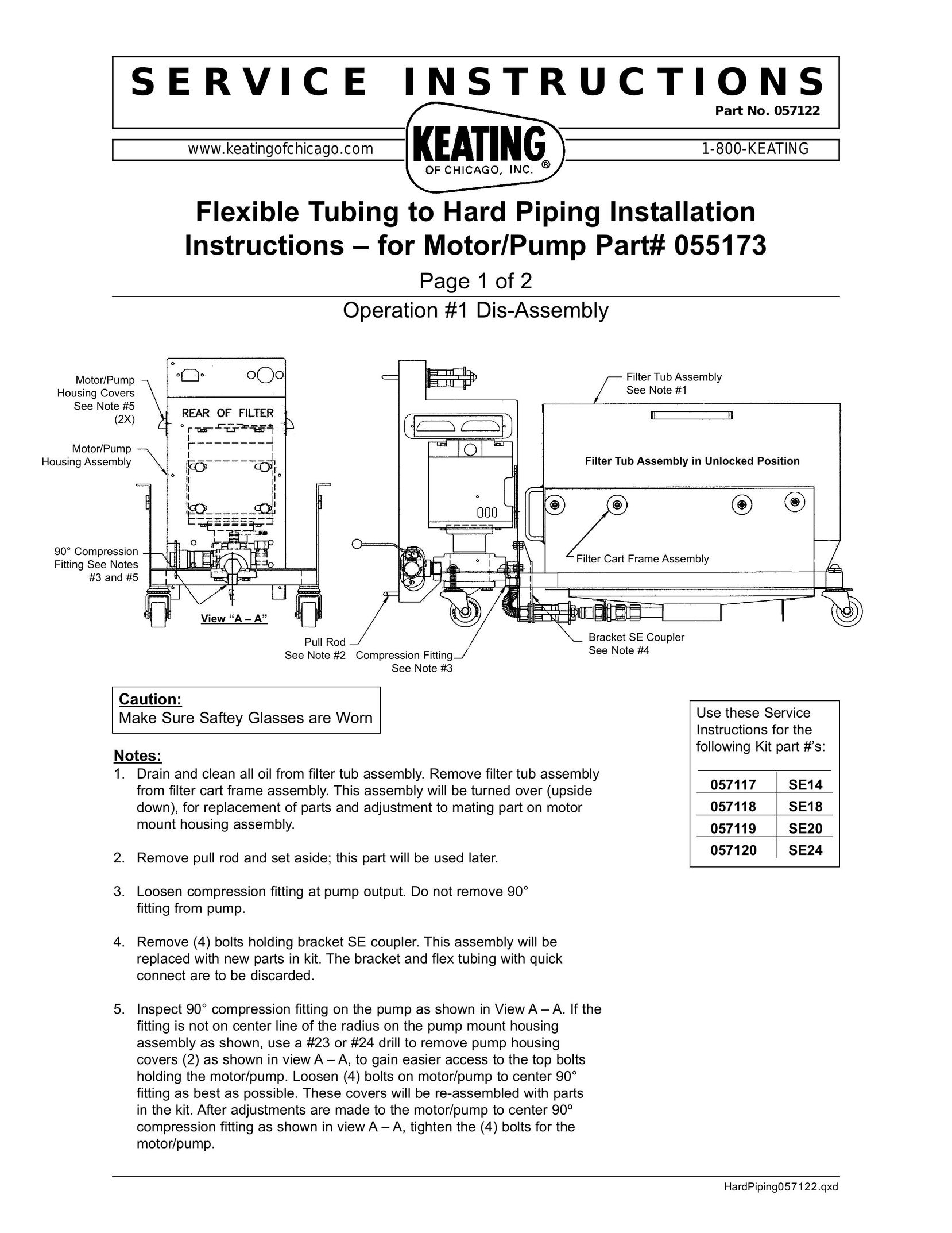 Keating Of Chicago 055173 Heat Pump User Manual