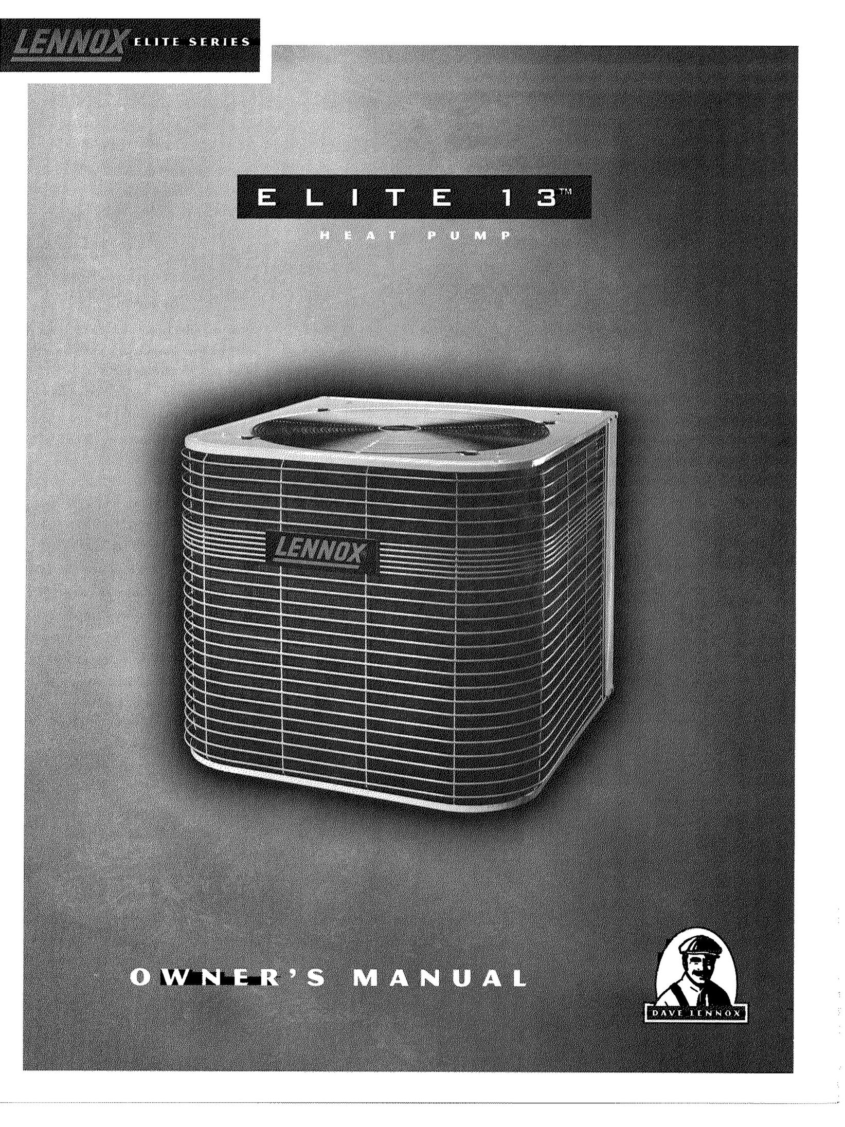Lenoxx Electronics Elite 13 Heat Pump User Manual