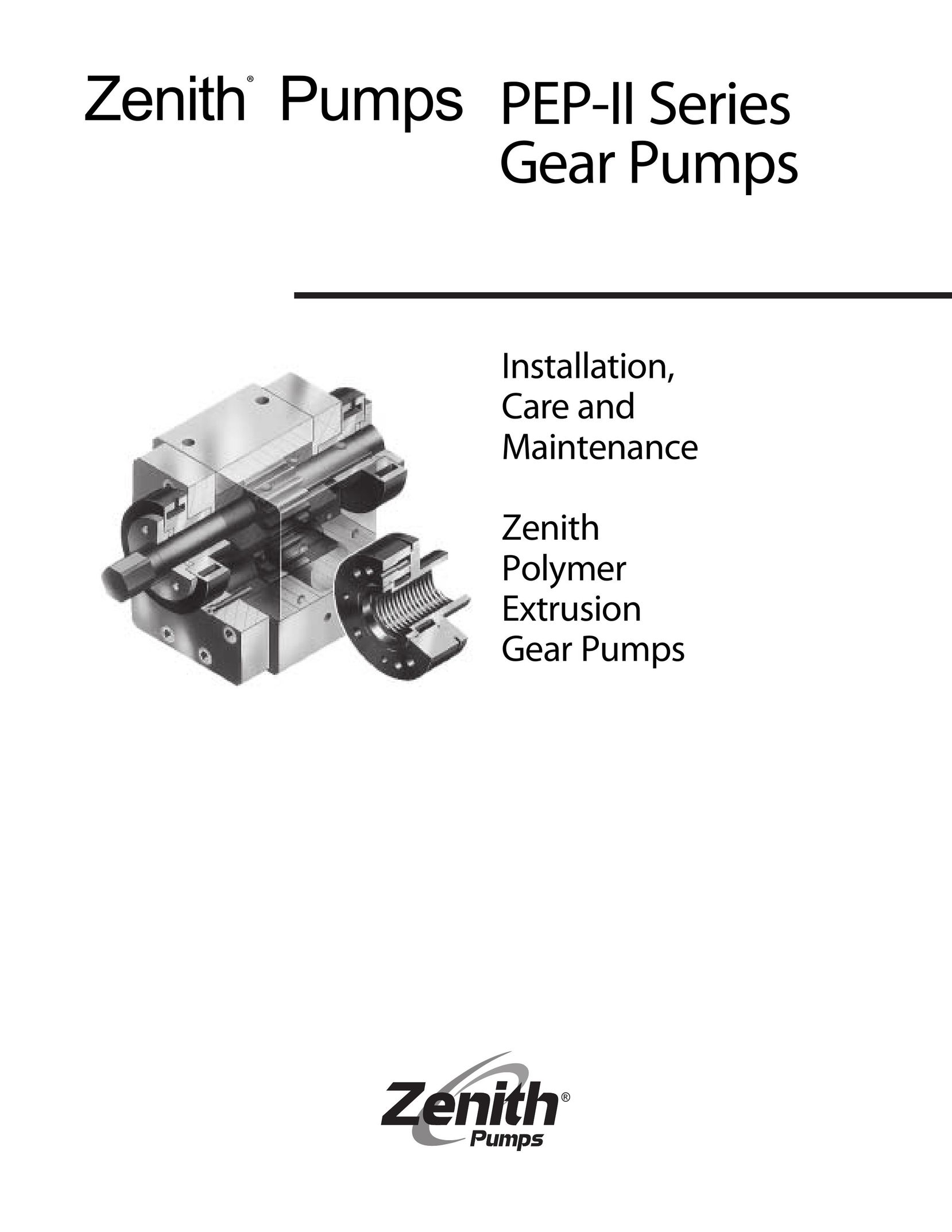 Zenith Pumps Heat Pump User Manual