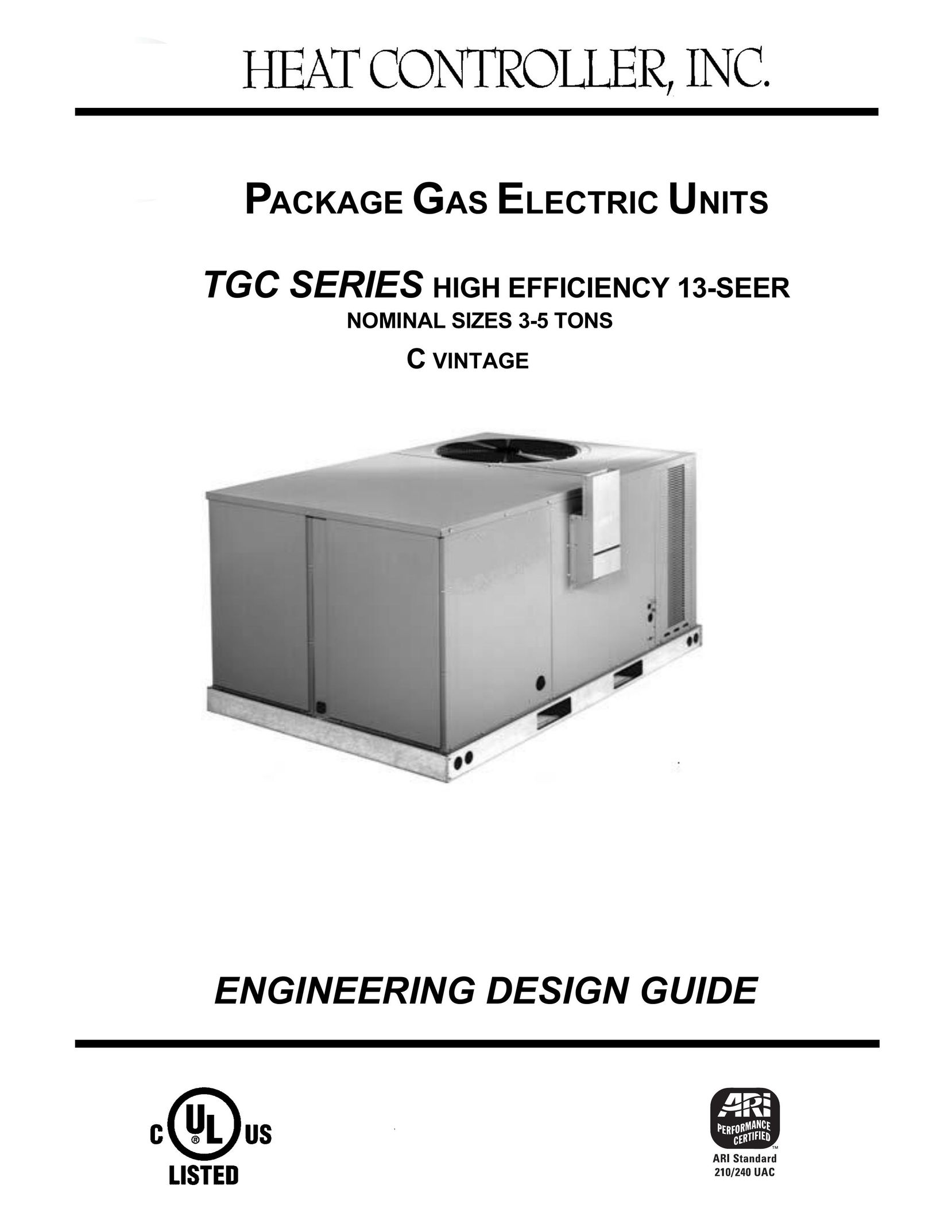 Heat Controller TGC042C-1K-120 Heating System User Manual
