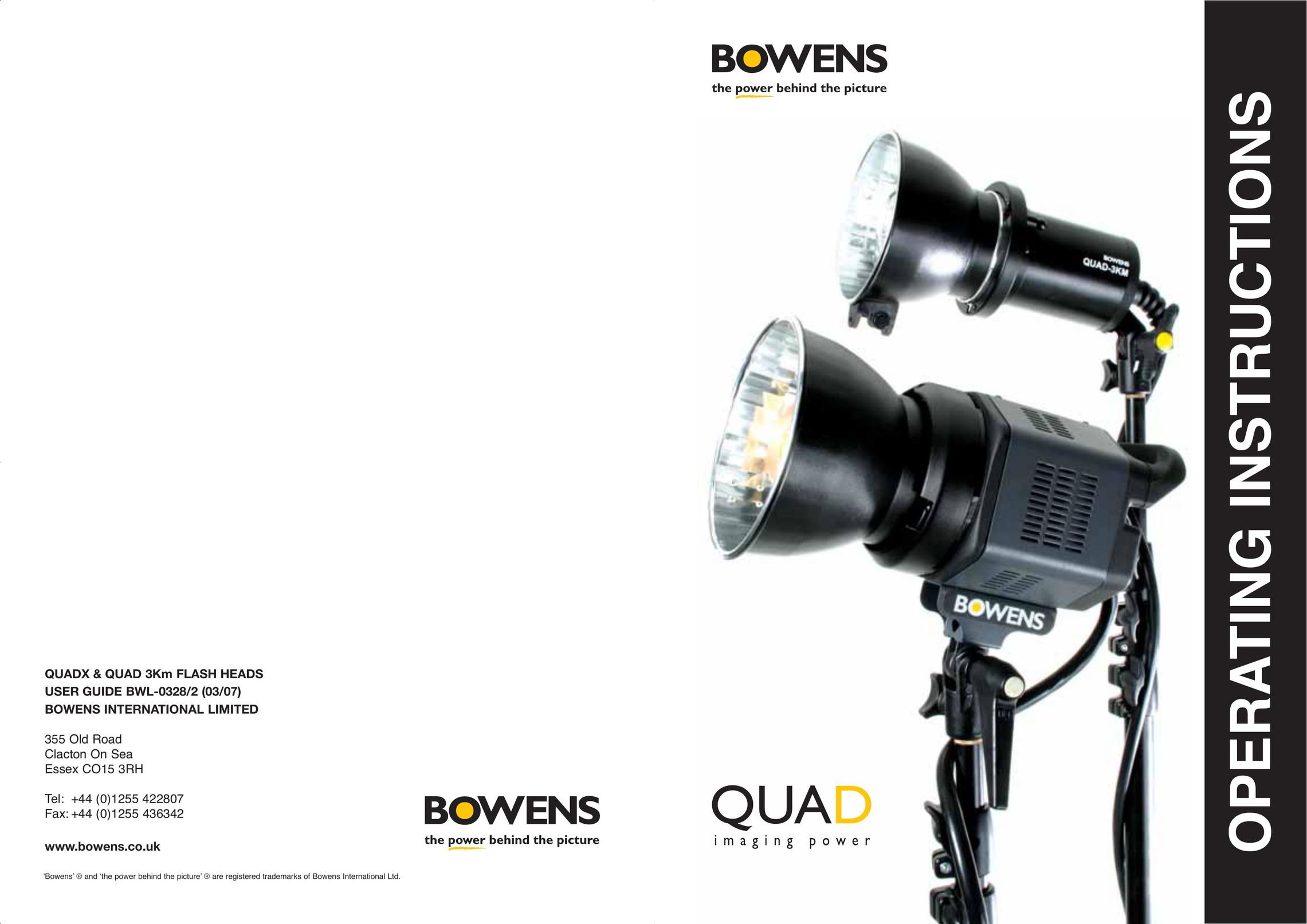 Bowens BWL-0328/2 Home Safety Product User Manual