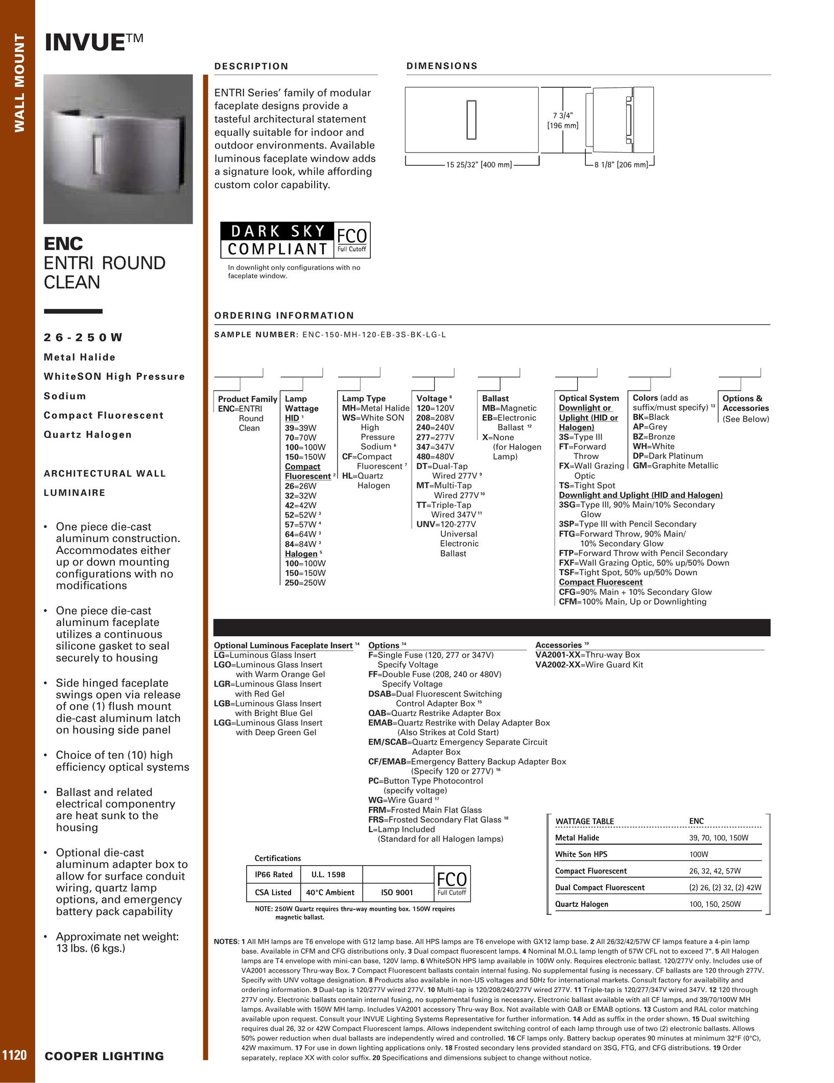 Cooper Lighting ENC Home Safety Product User Manual