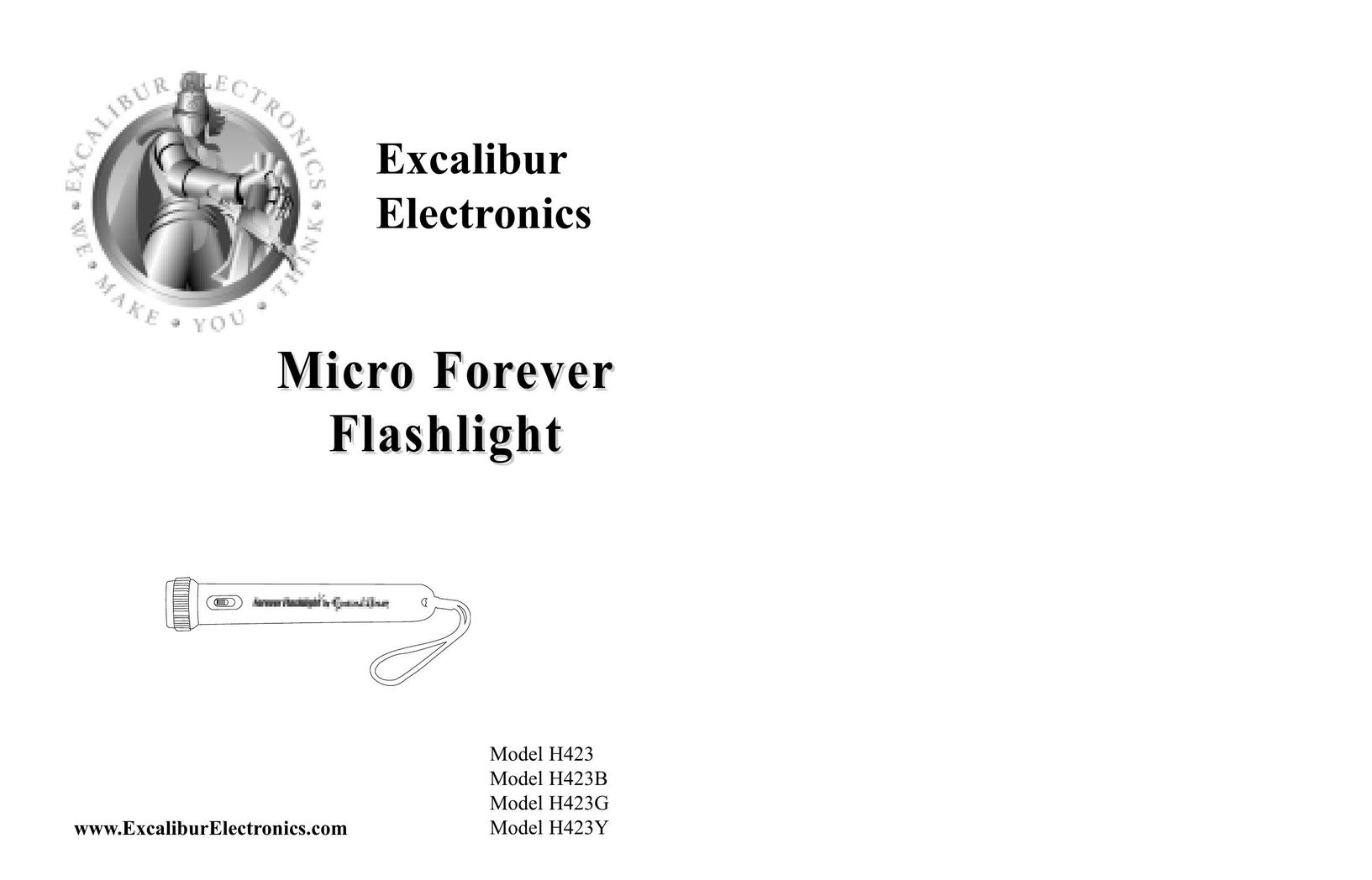 Excalibur electronic H423 Home Safety Product User Manual