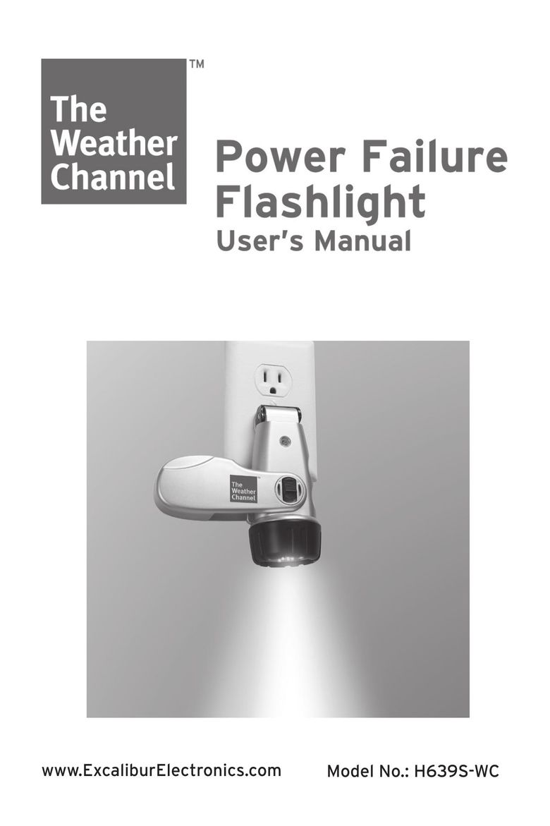 Excalibur electronic H639S-WC Home Safety Product User Manual