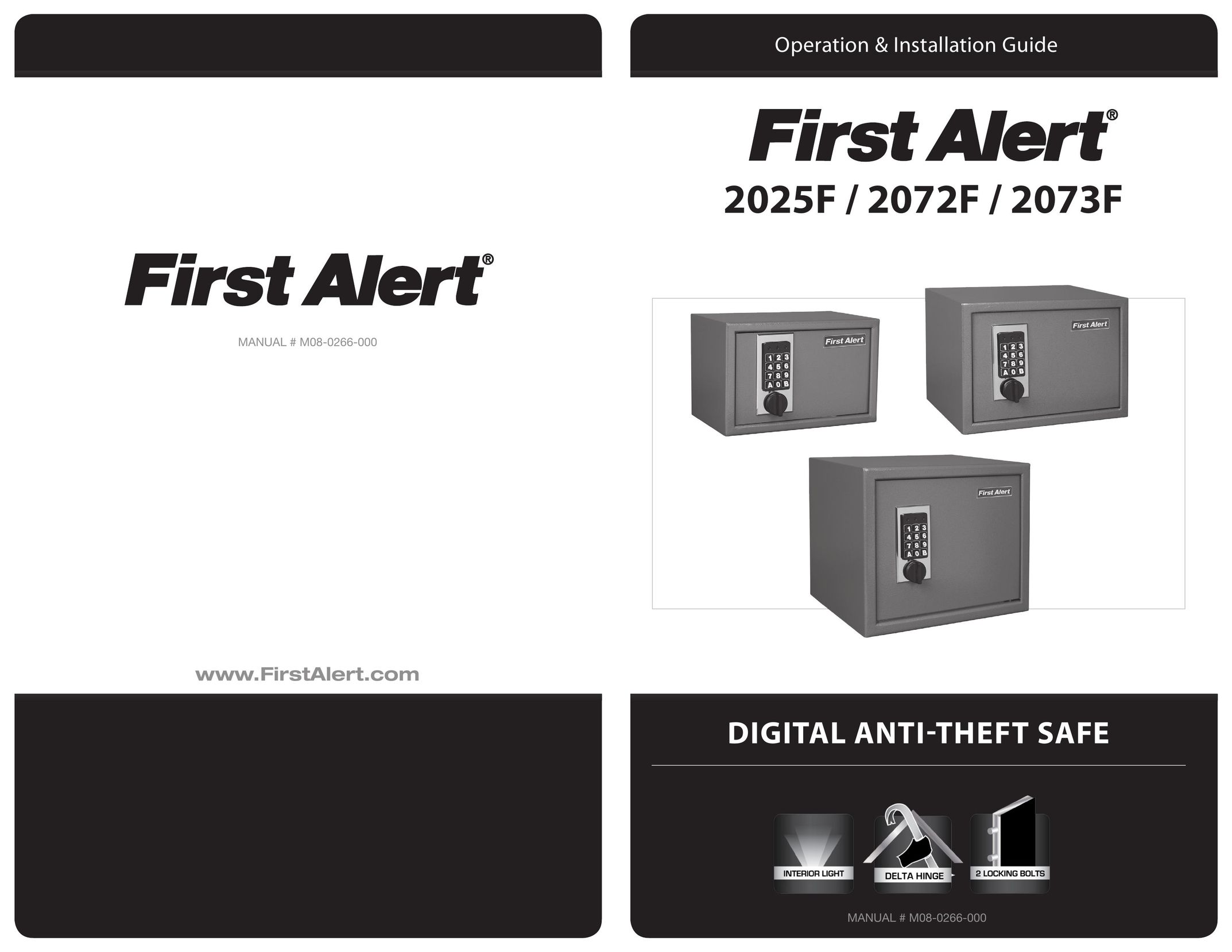 First Alert 2025F Home Safety Product User Manual