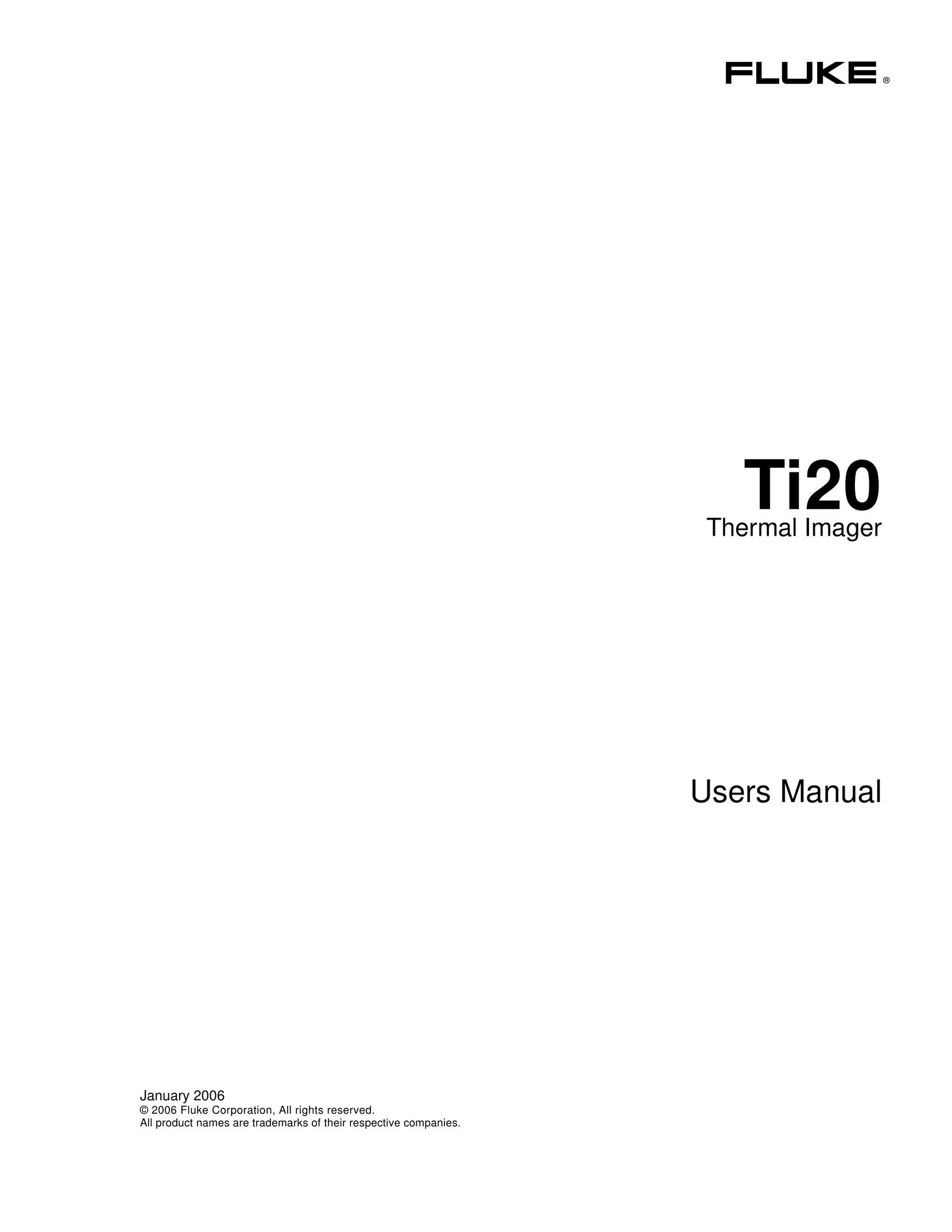 Fluke Ti20 Home Safety Product User Manual