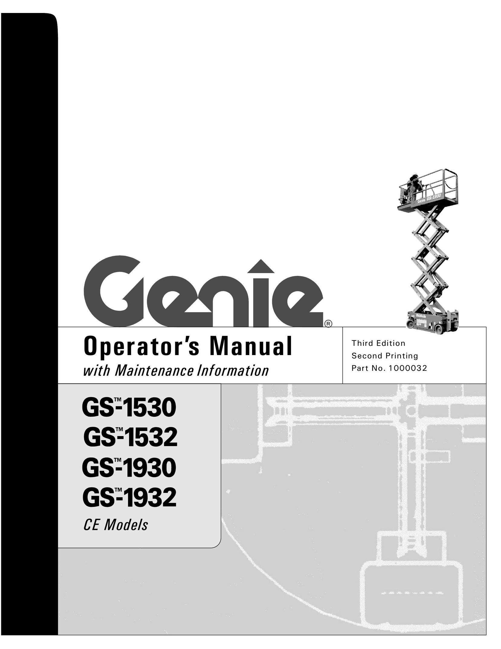 Genie GS-1930 Home Safety Product User Manual
