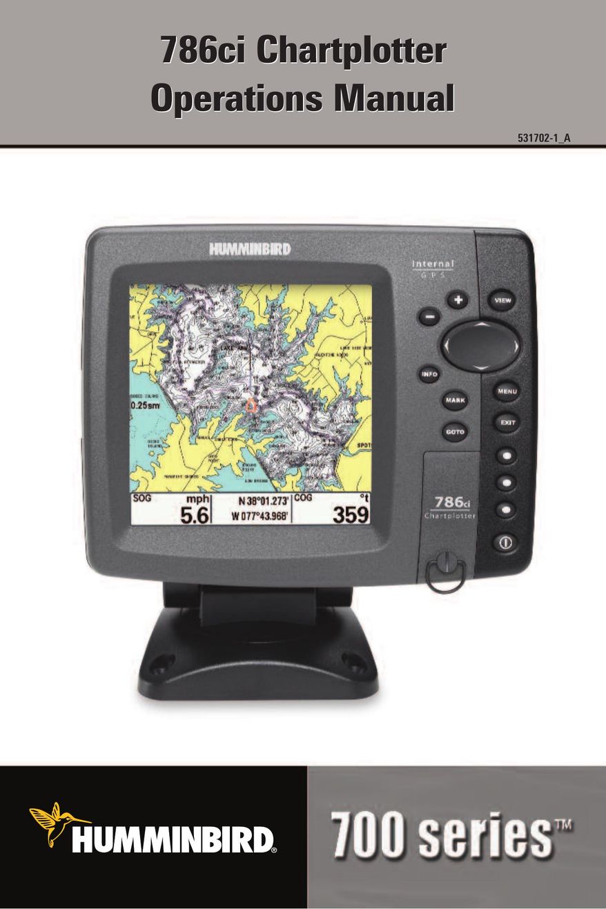 Humminbird 786CI Home Safety Product User Manual