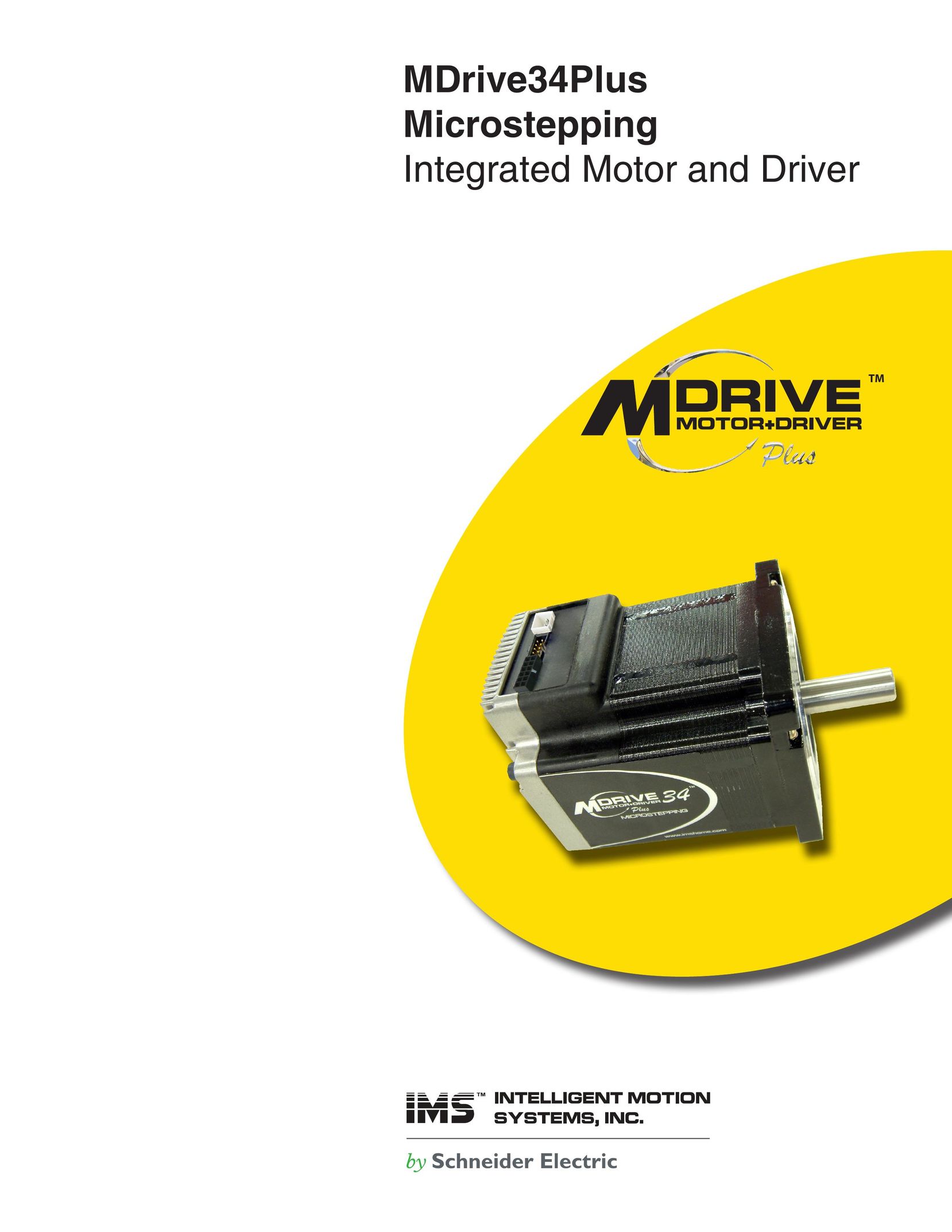 Intelligent Motion Systems MDrive34Plus Home Safety Product User Manual