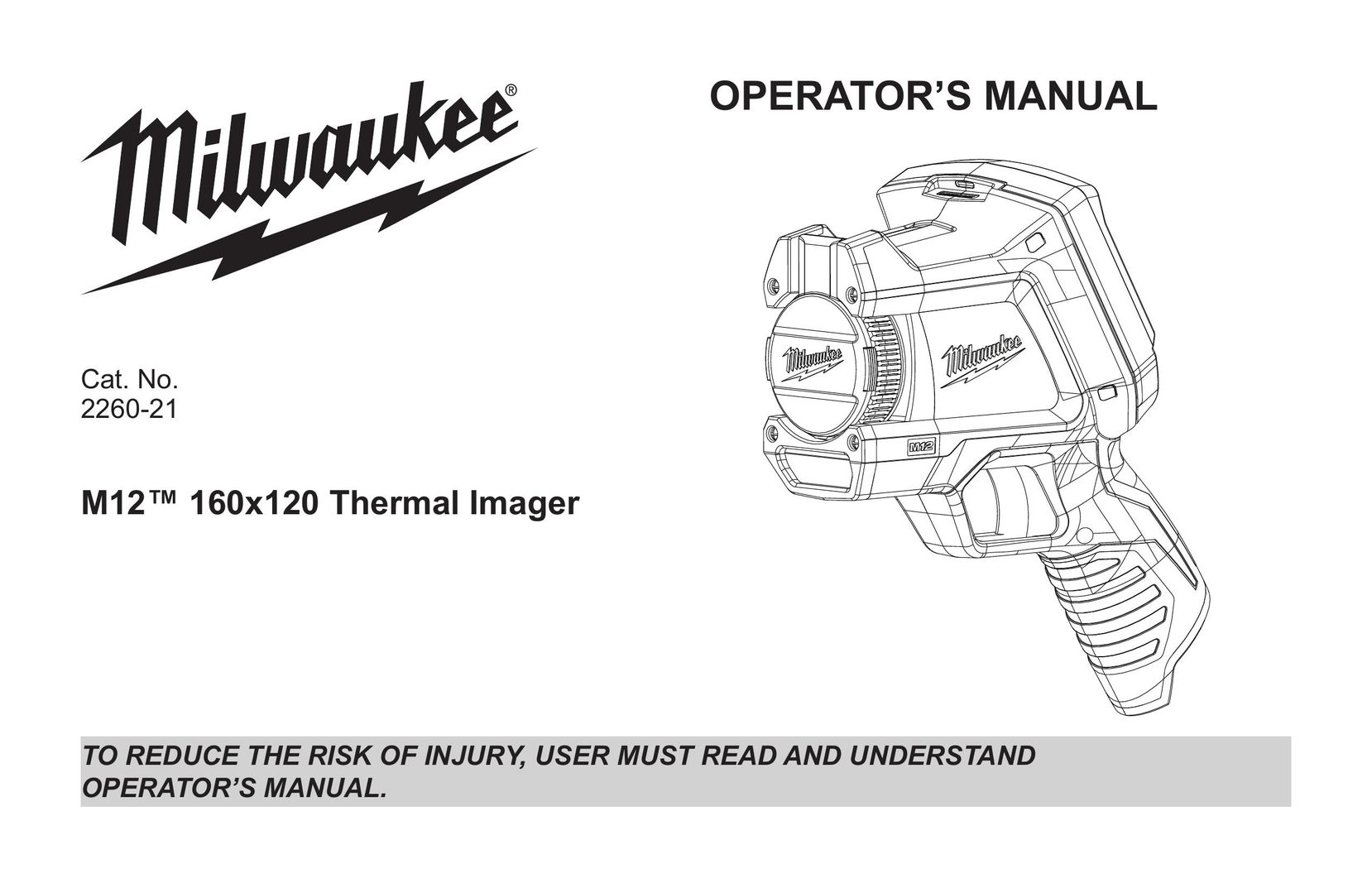 Milwaukee 2260-21 Home Safety Product User Manual