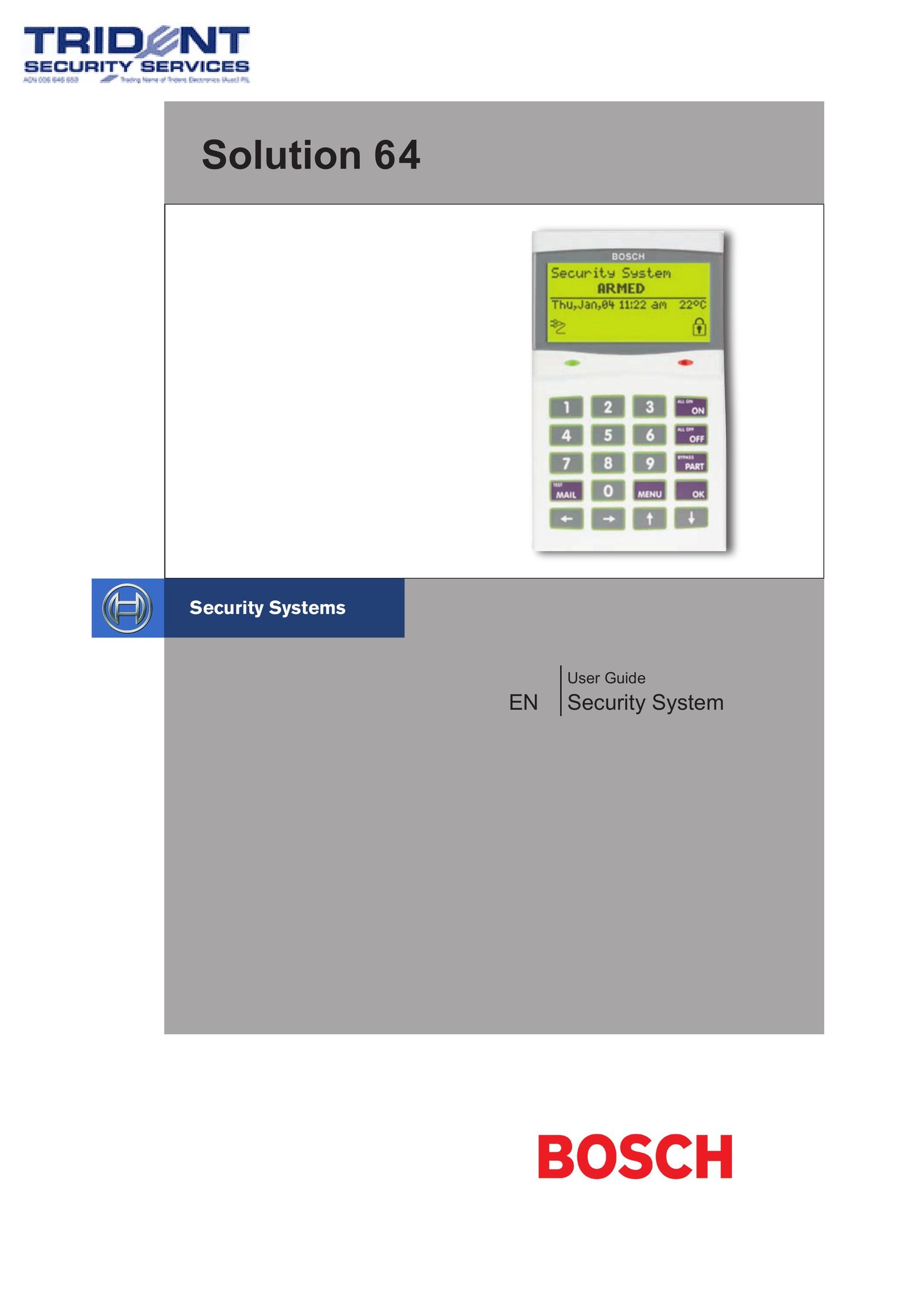 Bosch Appliances BLCC110U Home Security System User Manual