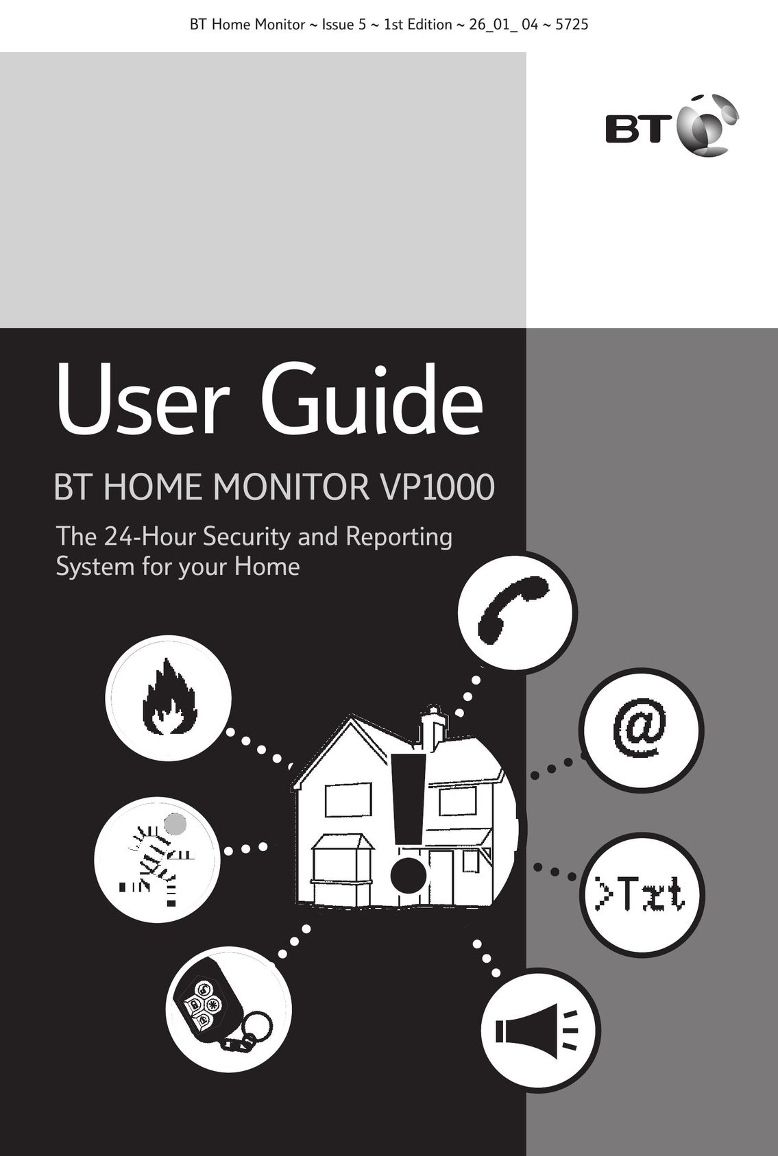 BT VP1000 Home Security System User Manual