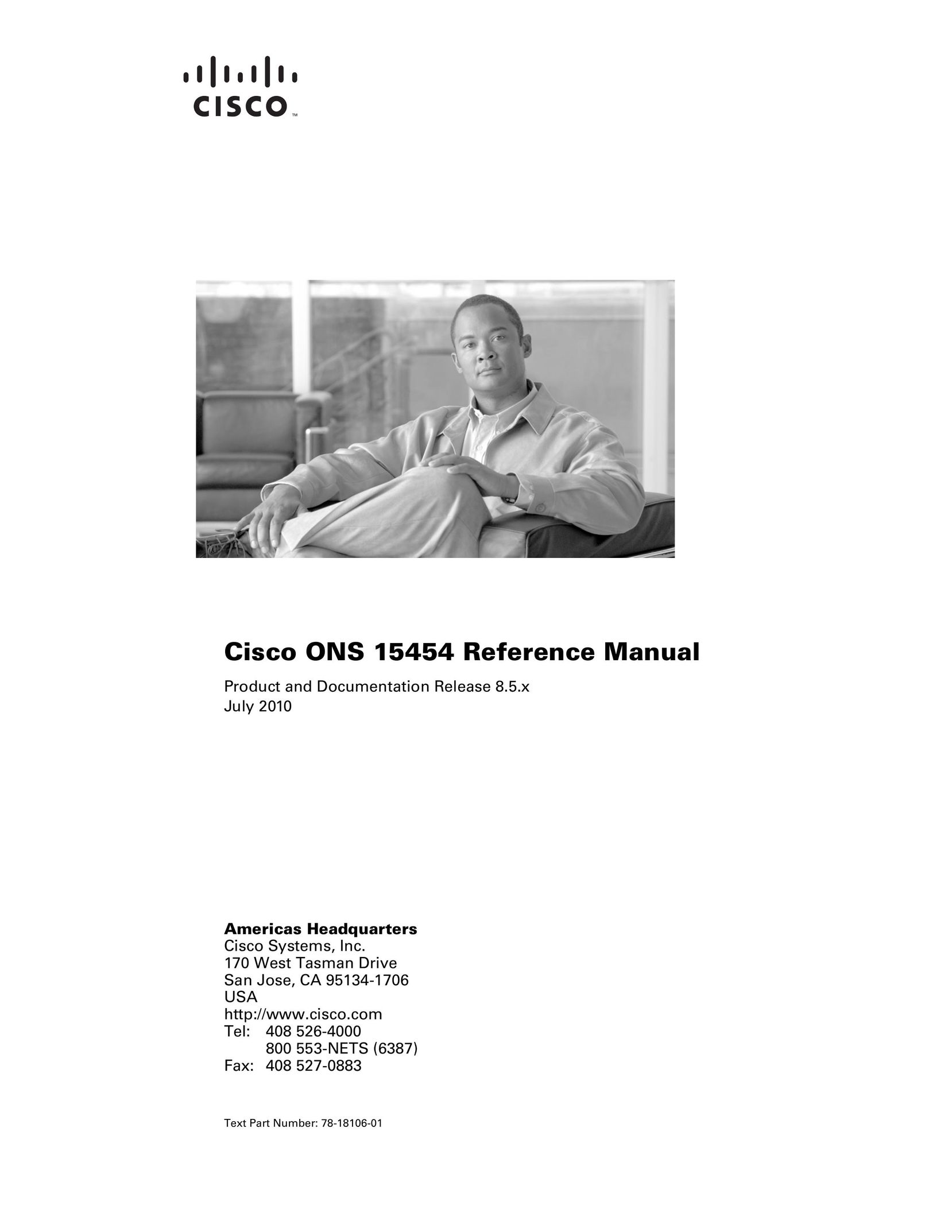 Cisco Systems 15454-FTF2 Home Security System User Manual