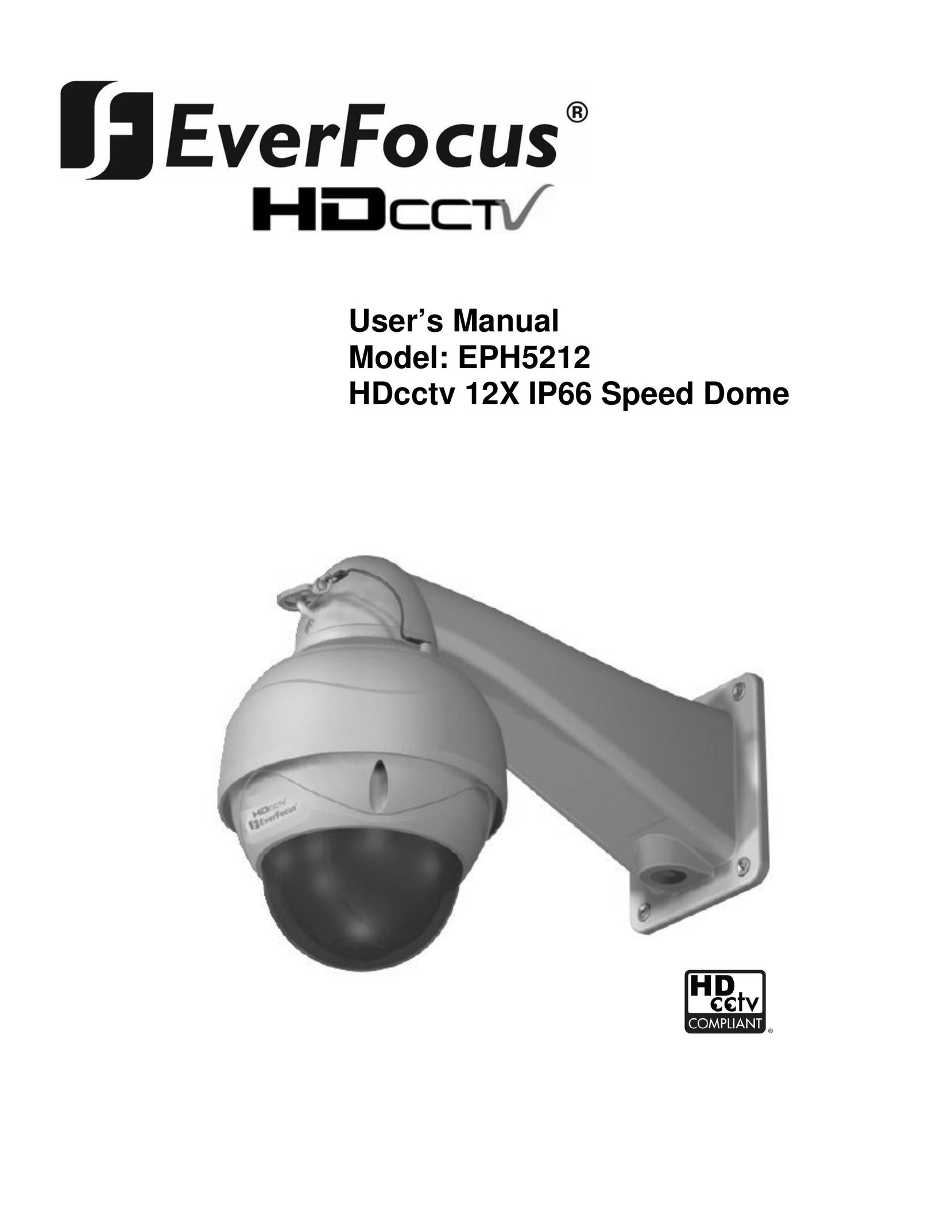EverFocus EPH5212 Home Security System User Manual