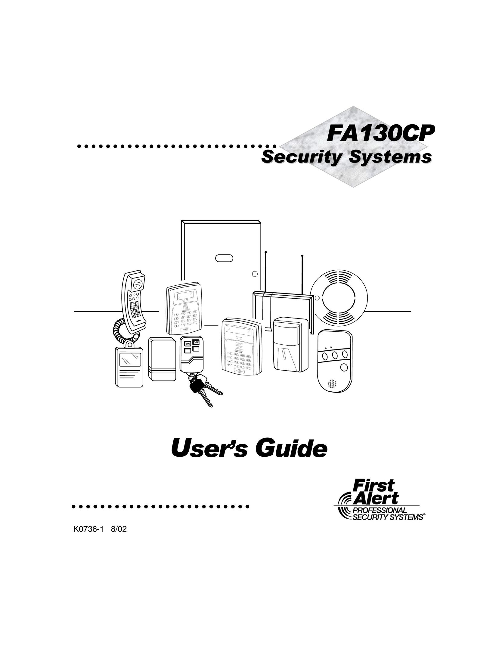 First Alert FA130CP Home Security System User Manual