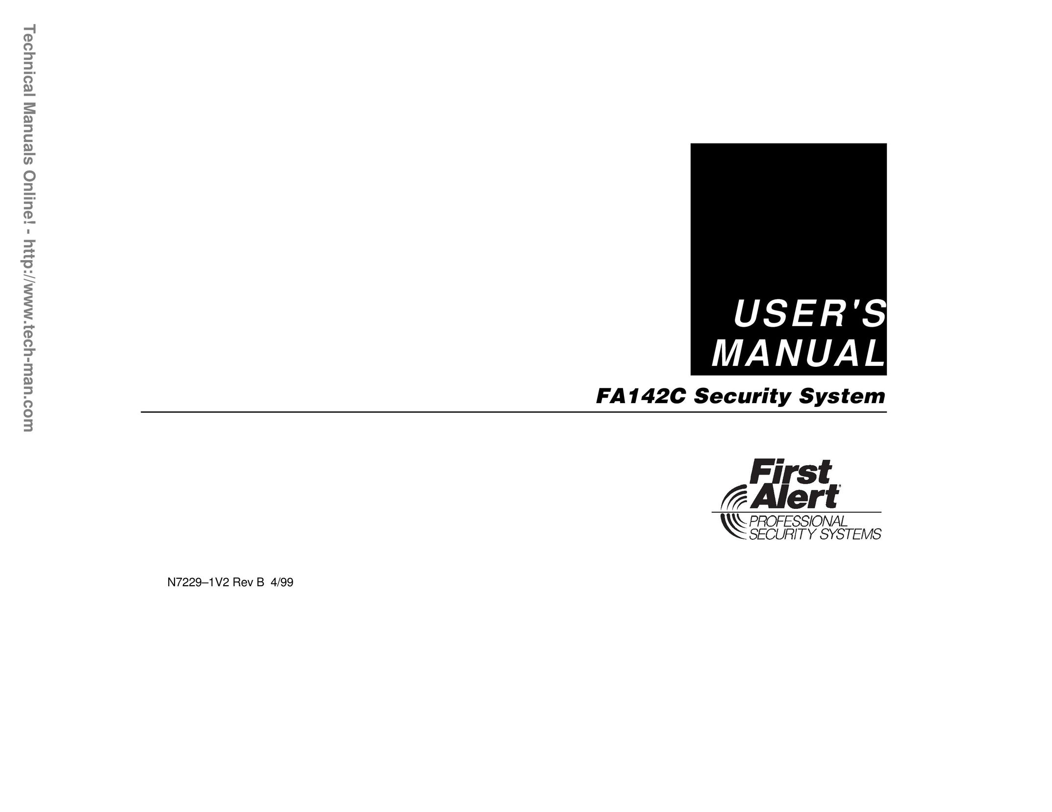 First Alert FA142C Home Security System User Manual