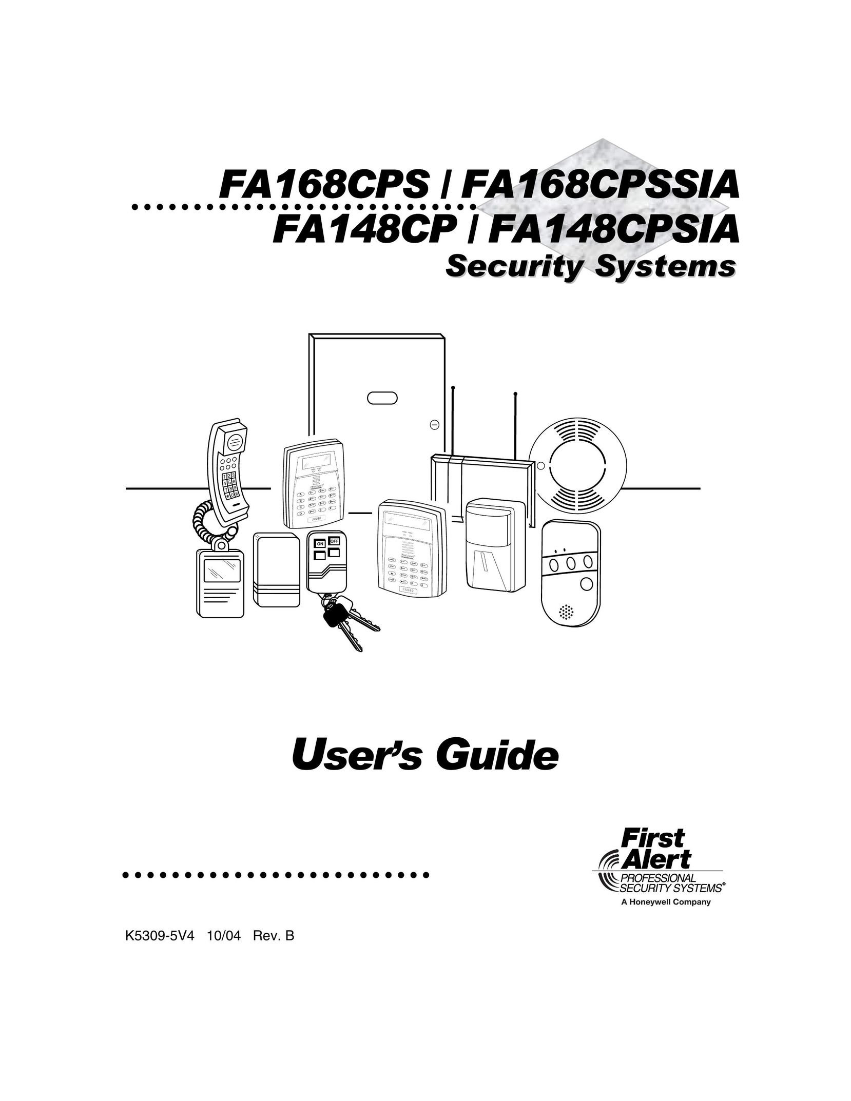 First Alert FA148CPSIA Home Security System User Manual