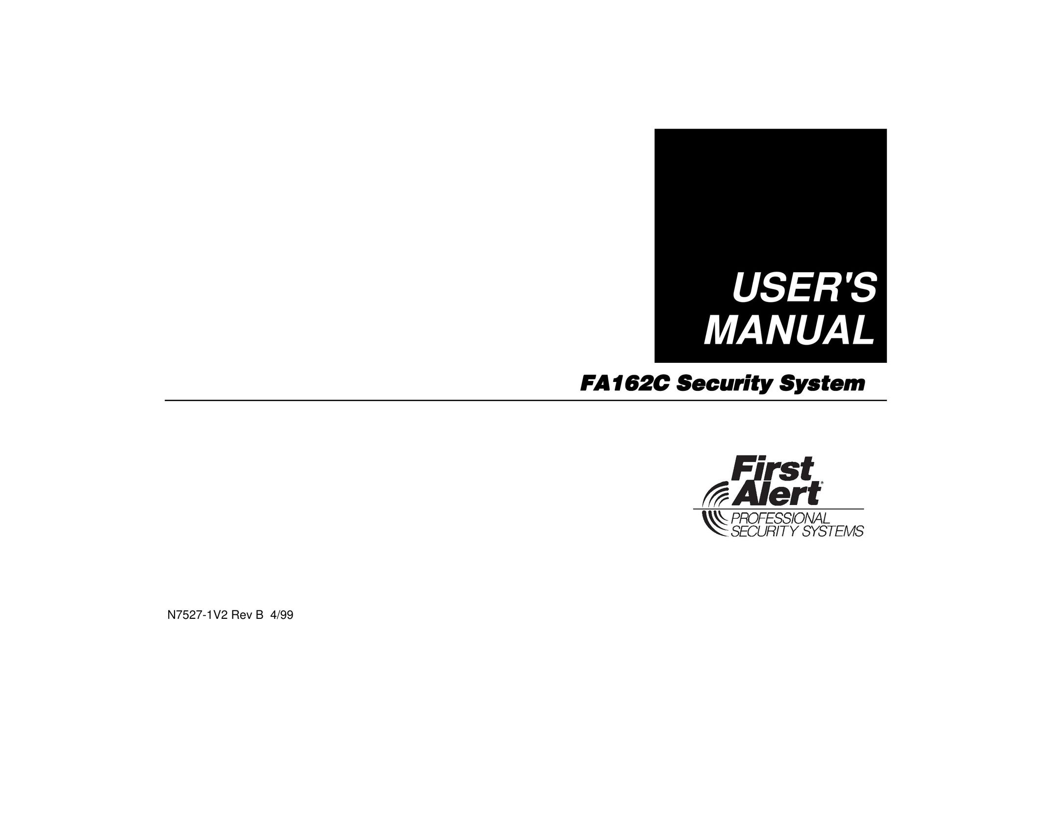 First Alert FA162C Home Security System User Manual