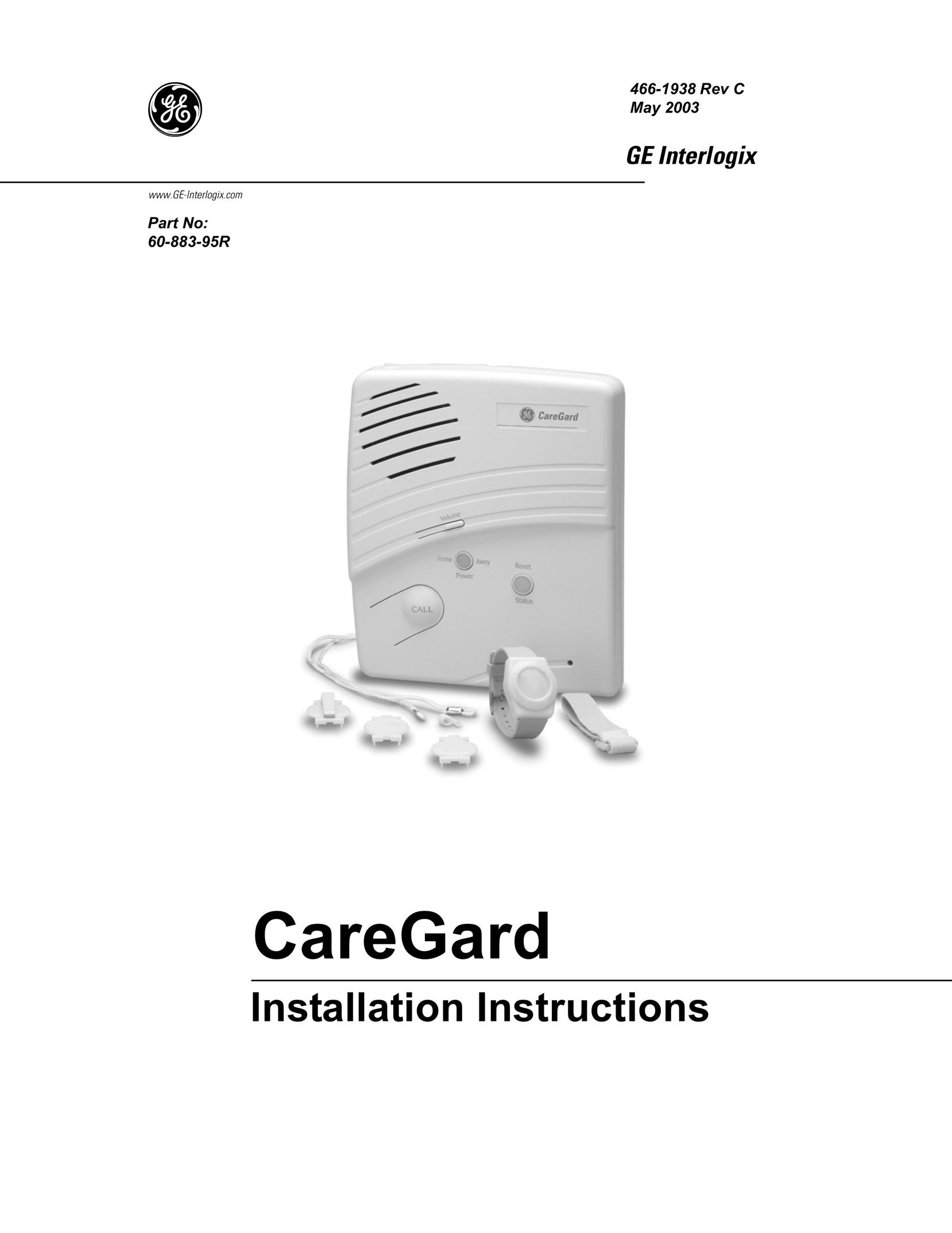 GE 60-883-95R Home Security System User Manual
