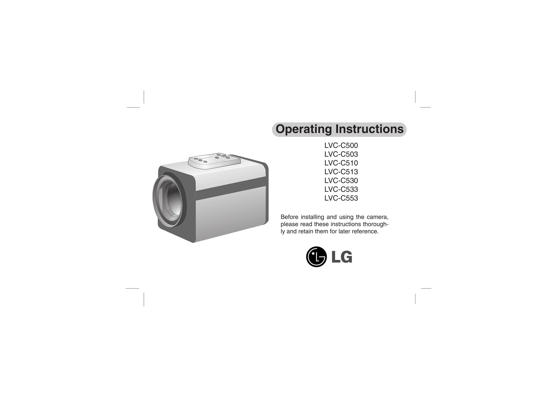 LG Electronics LVC-C500 Home Security System User Manual