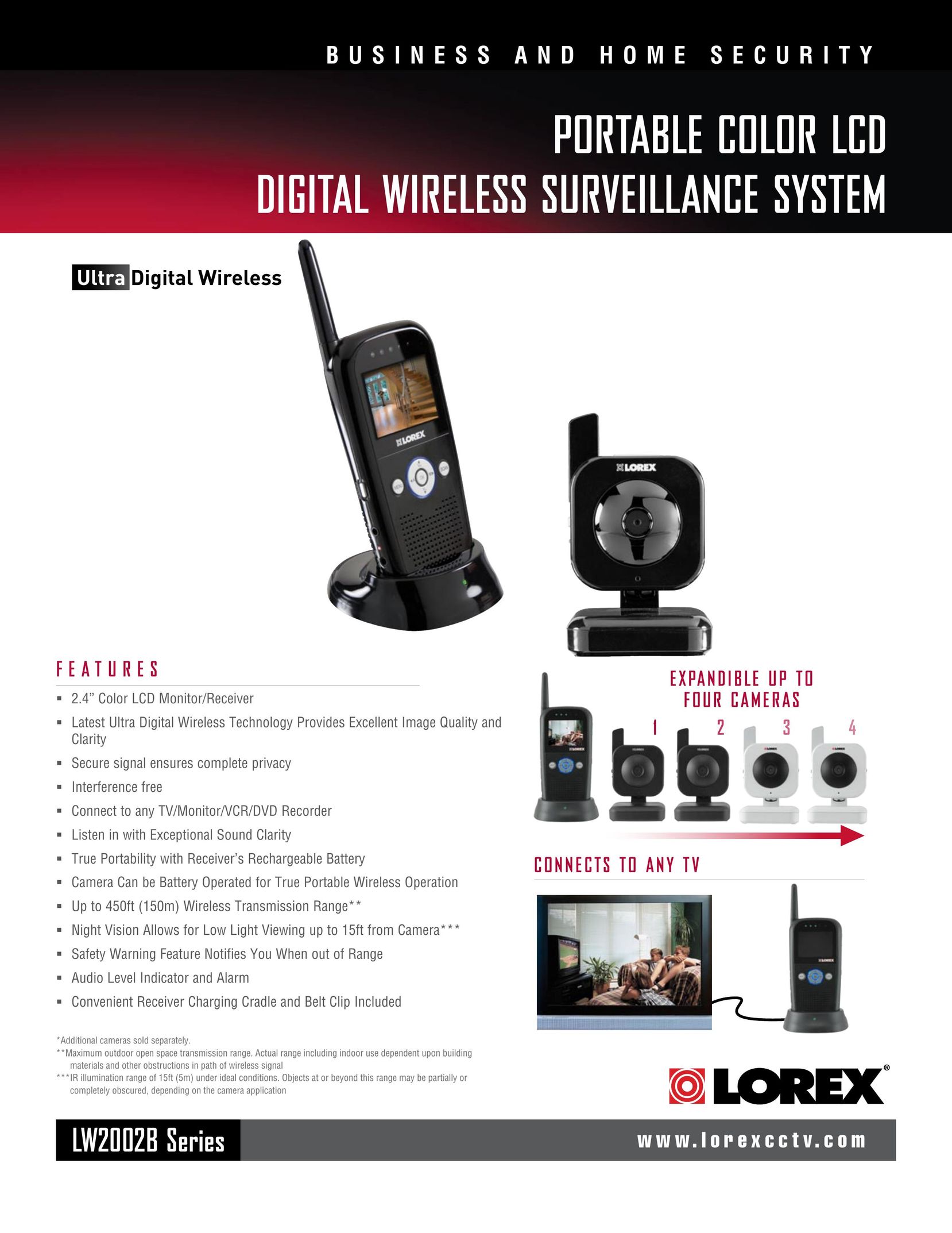 LOREX Technology LW2002B Series Home Security System User Manual