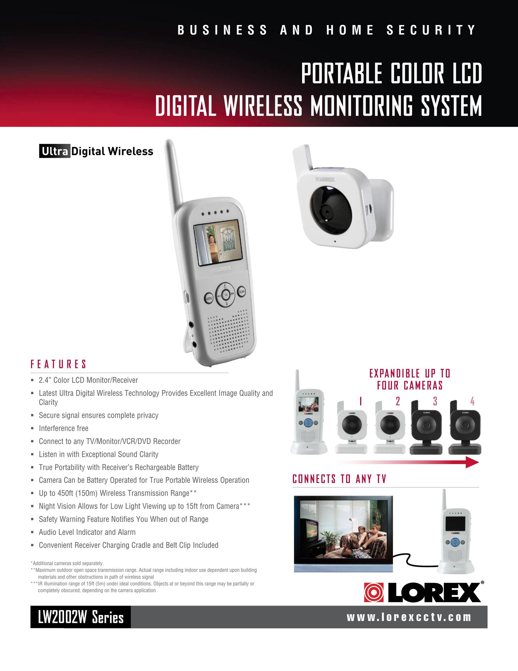 LOREX Technology LW2002W Series Home Security System User Manual