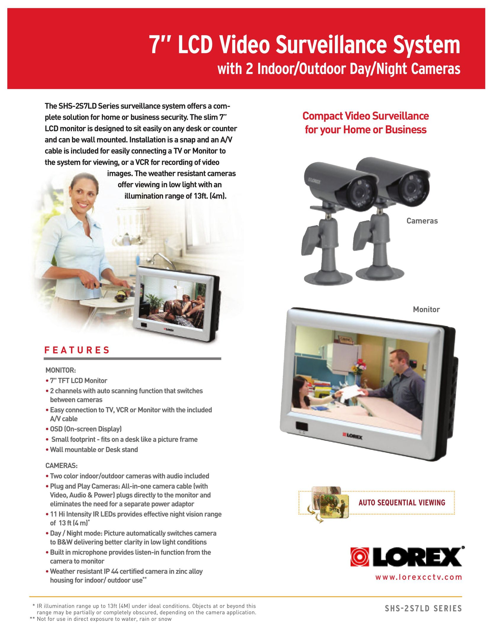 LOREX Technology SHS-2S7LDP Home Security System User Manual