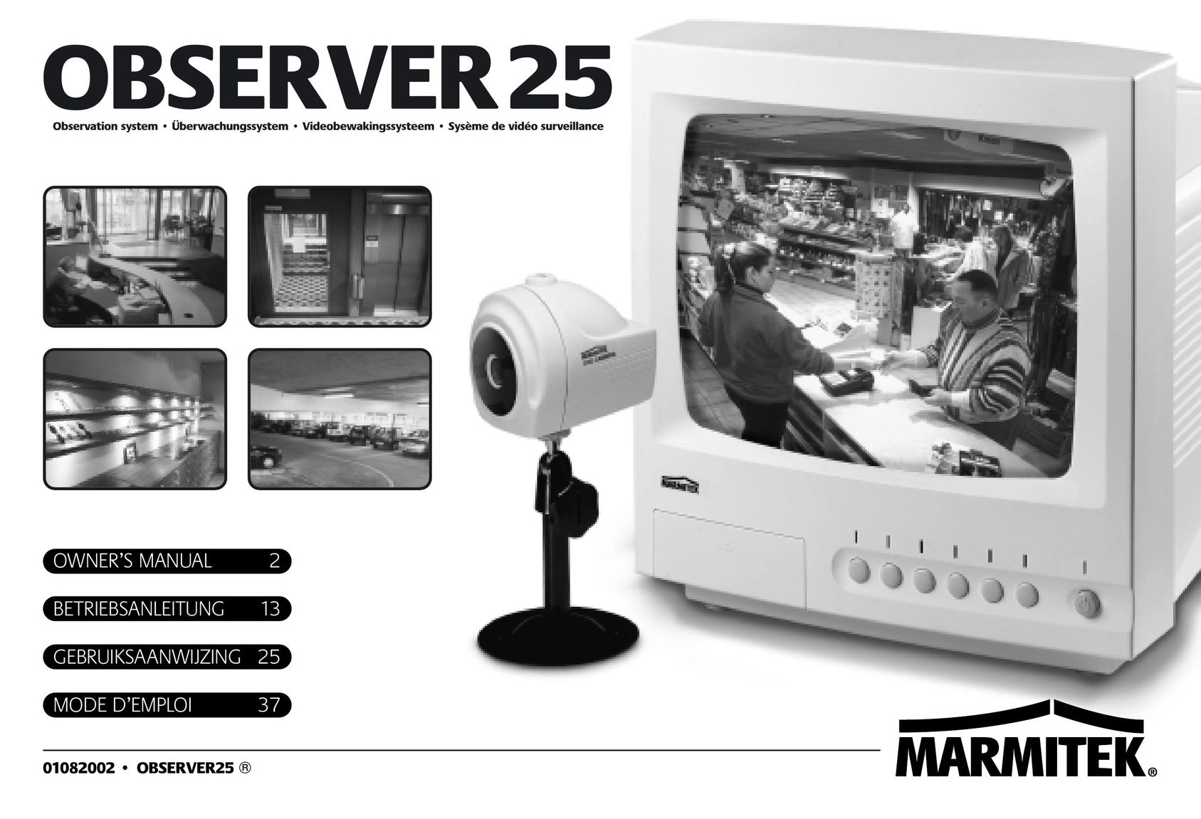 Marmitek 1082002 Home Security System User Manual
