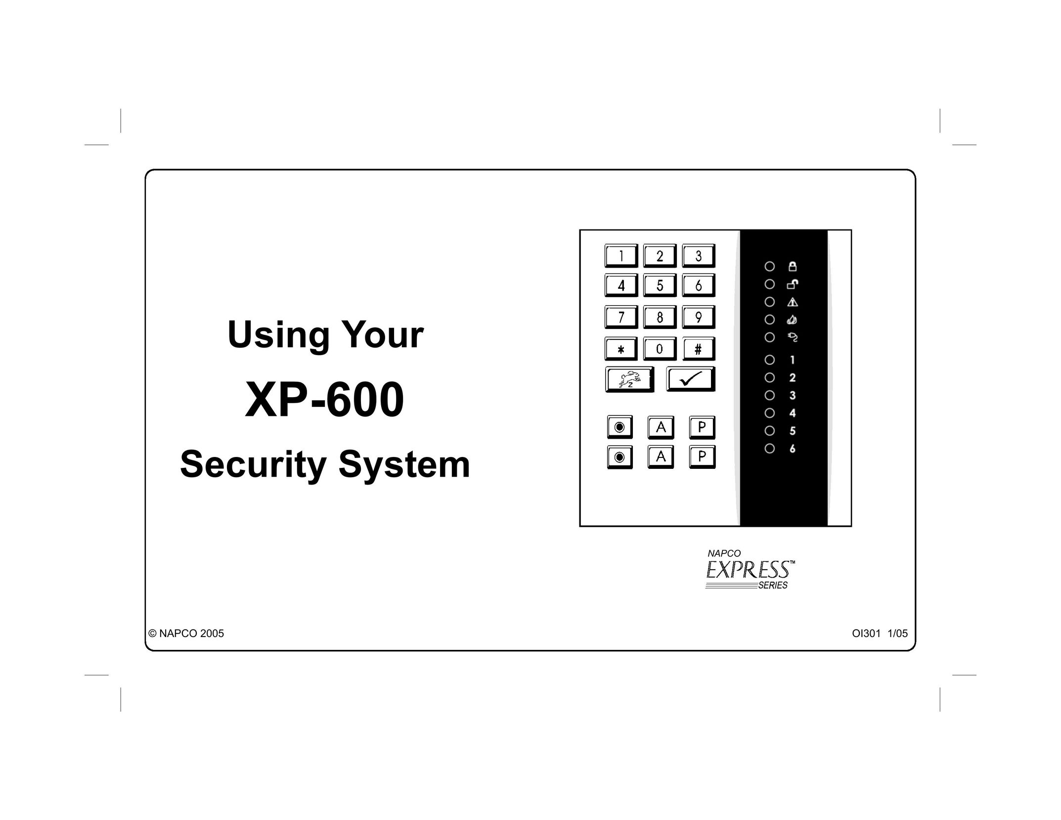 Napco Security Technologies XP-600 Home Security System User Manual