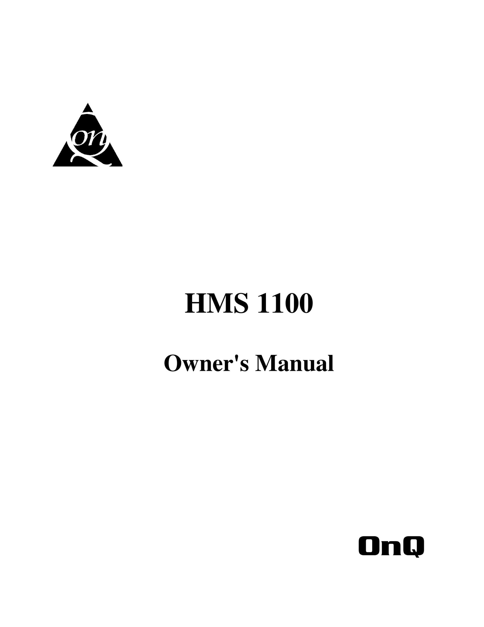 On-Q/Legrand HMS 1100 Home Security System User Manual