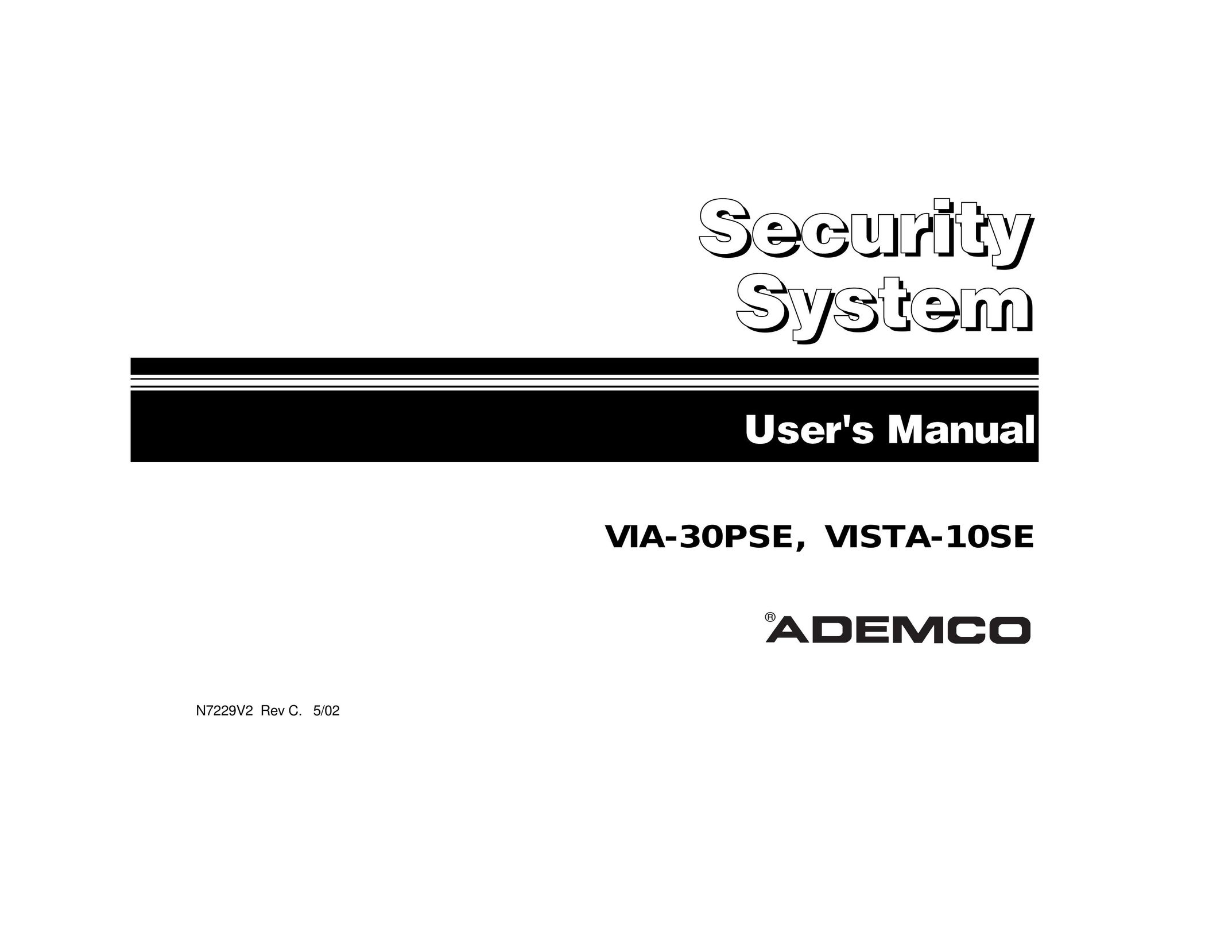Planar VISTA-10SE Home Security System User Manual