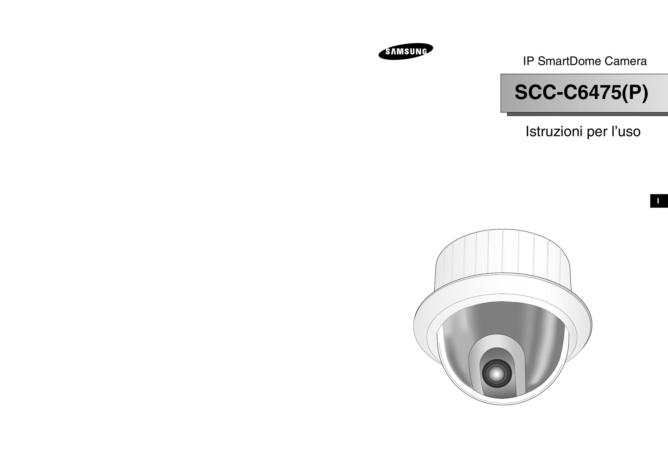 Samsung Scc-C6475 Home Security System User Manual
