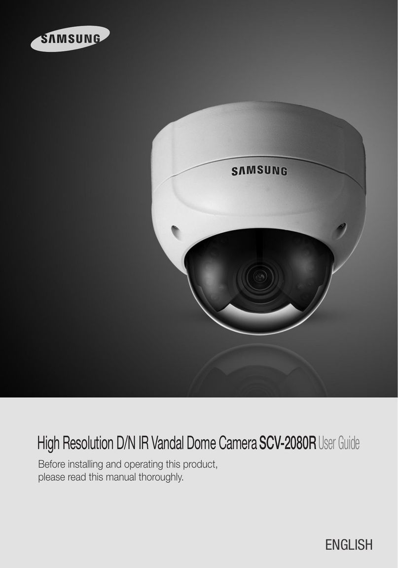 Samsung SCV-2080R Home Security System User Manual