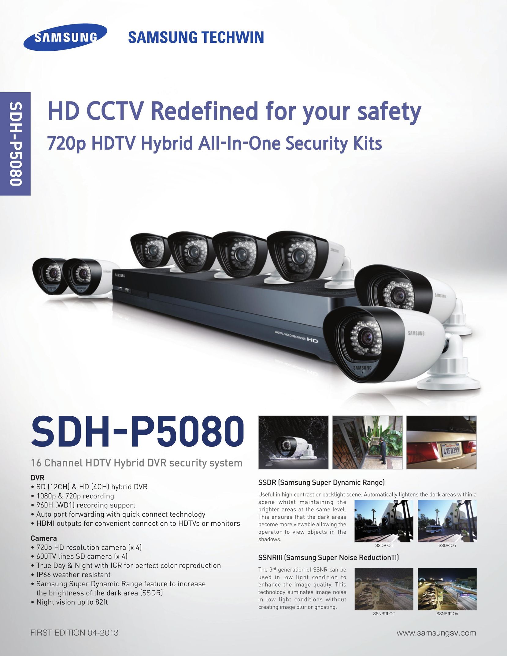 Samsung SDC8340BU Home Security System User Manual