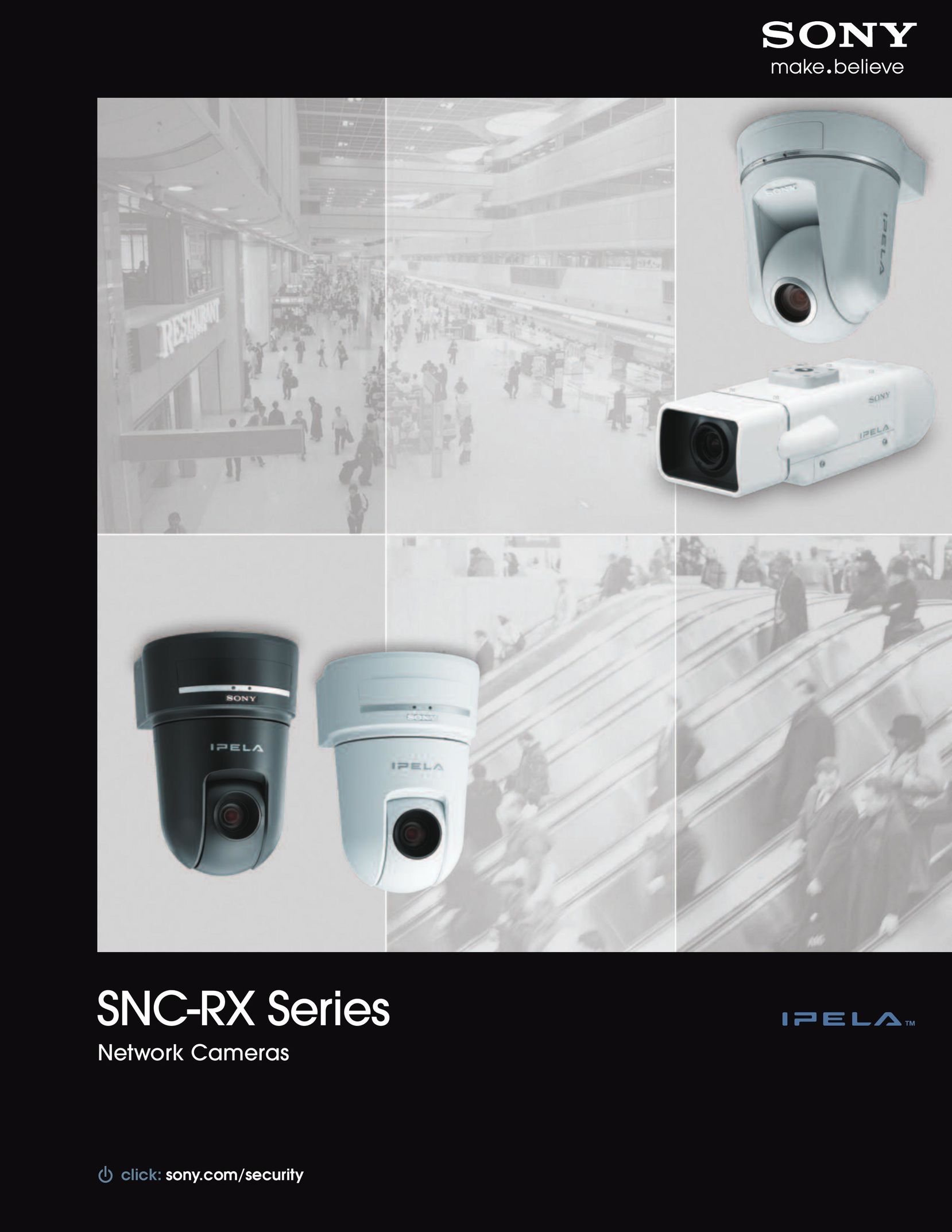 Sony SNC-CS50 Home Security System User Manual