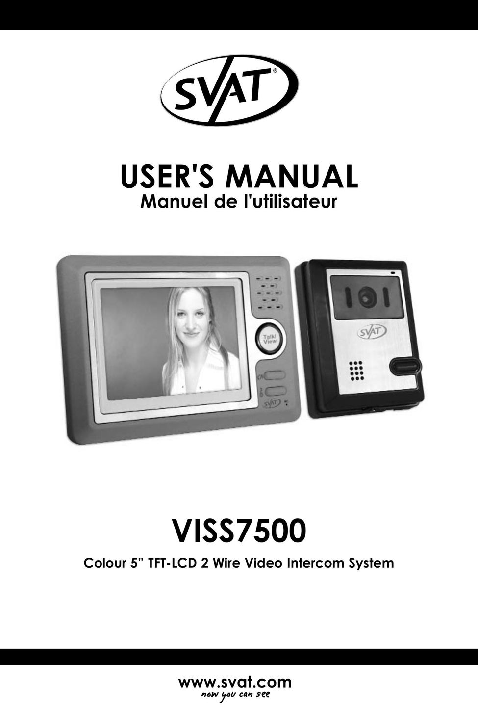 SVAT Electronics VISS7500 Home Security System User Manual