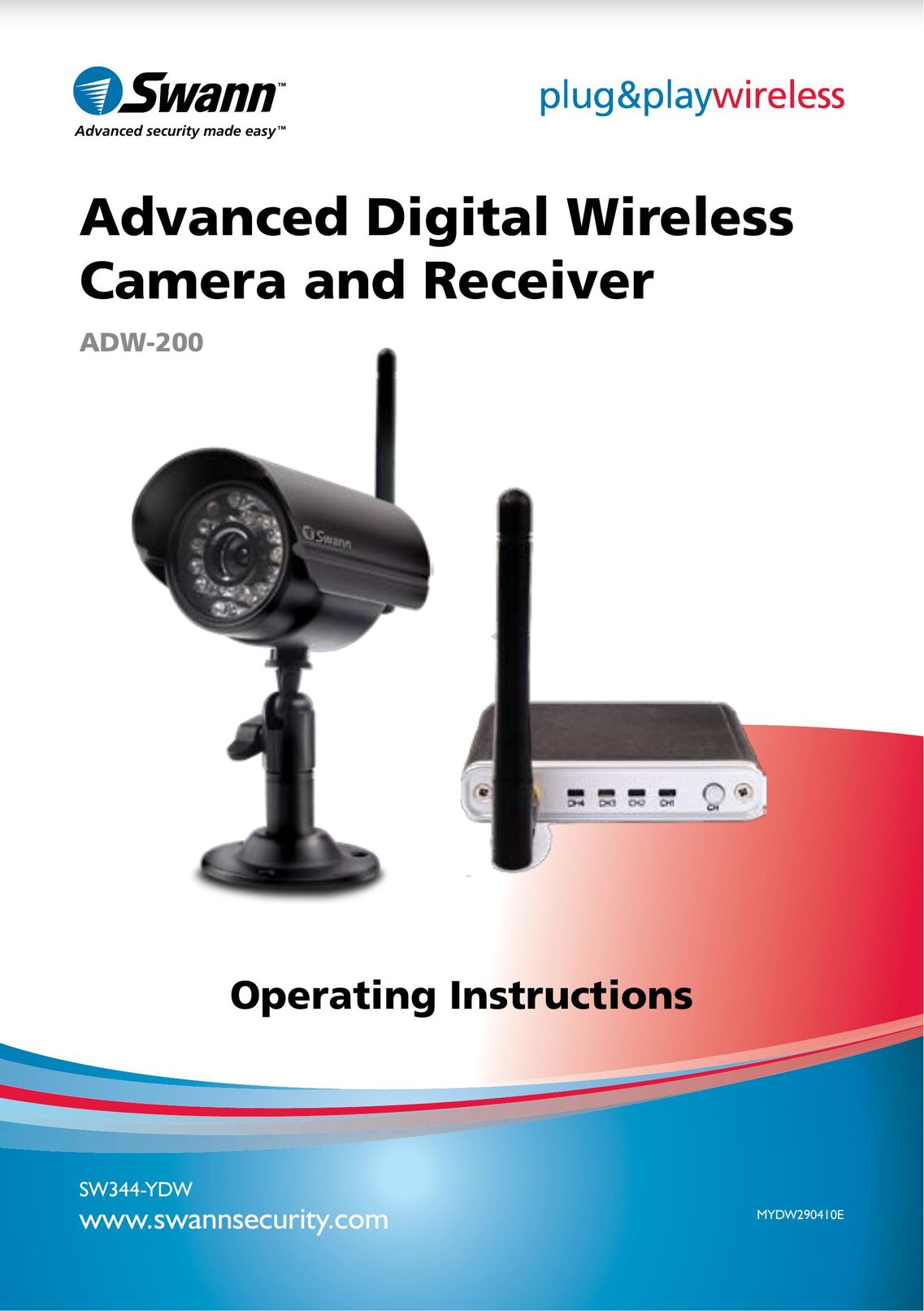 Swann ADW-200 Home Security System User Manual