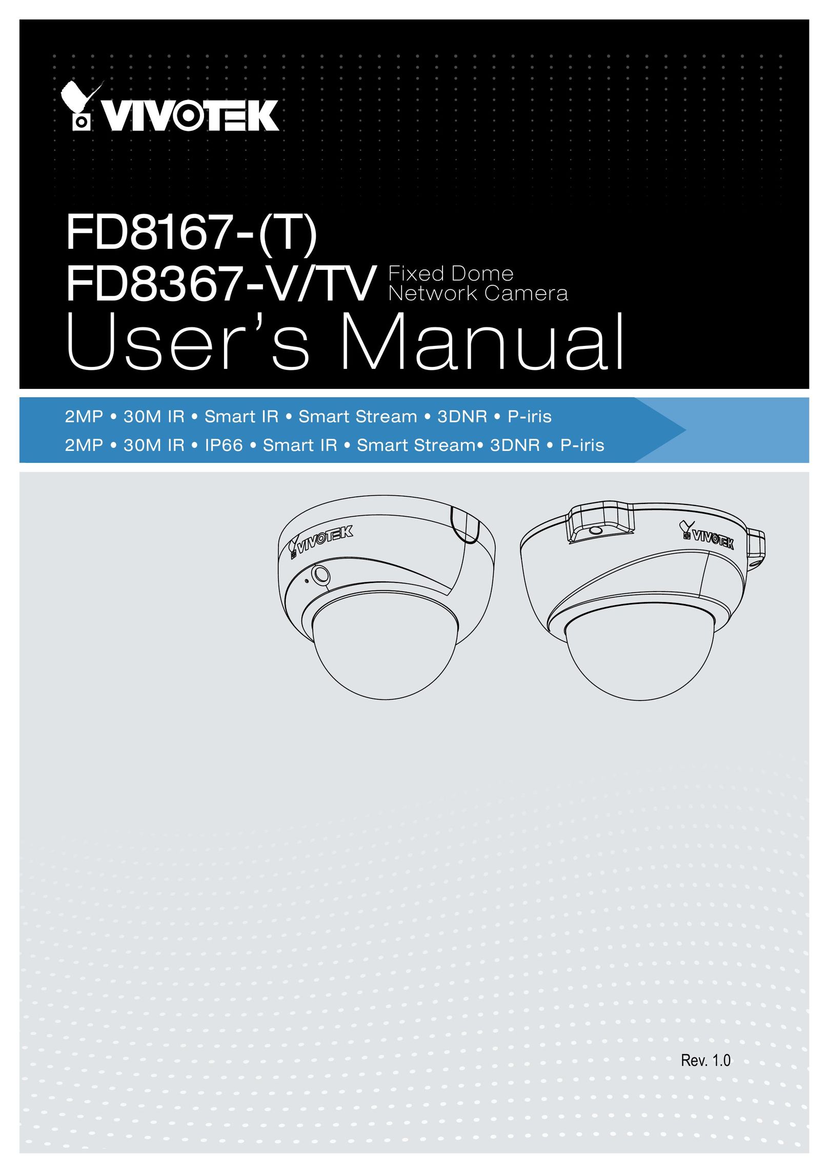 Vivotek FD8167-(T) Home Security System User Manual