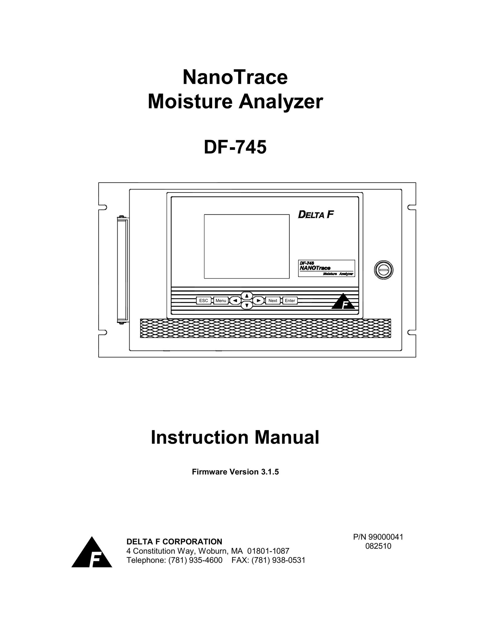 Delta Faucet DF-745 Humidifier User Manual